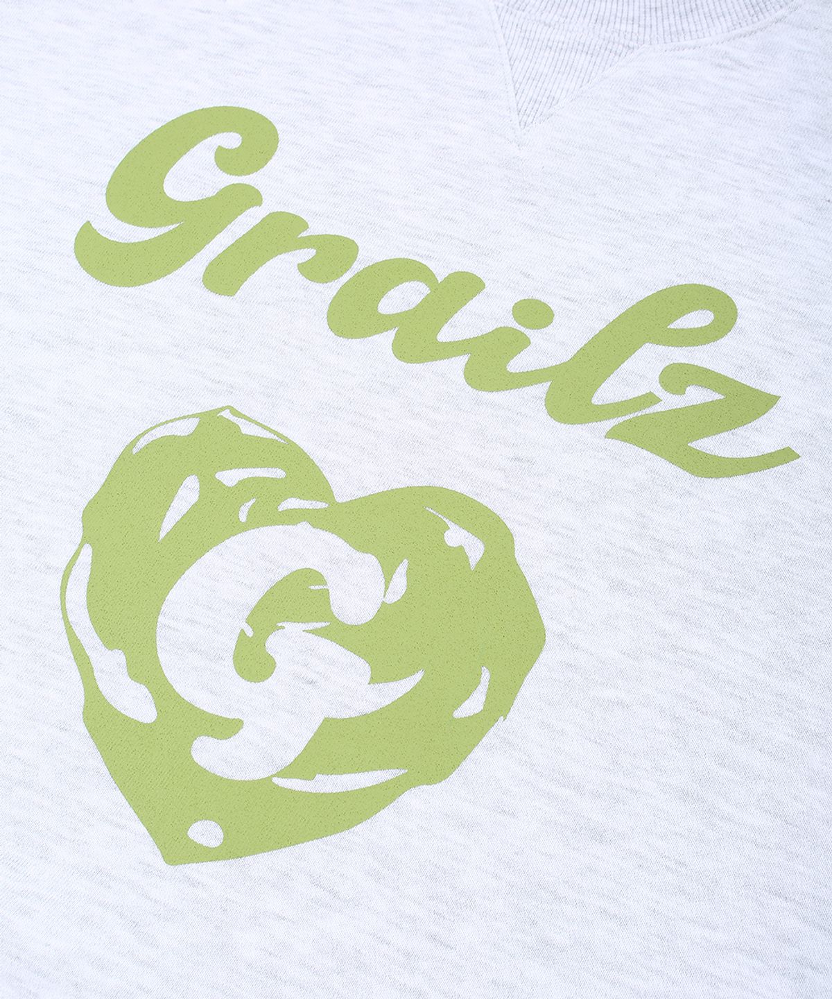 그레일즈(GRAILZ) LOVE G SWEATSHIRT [MELANGE GREY]