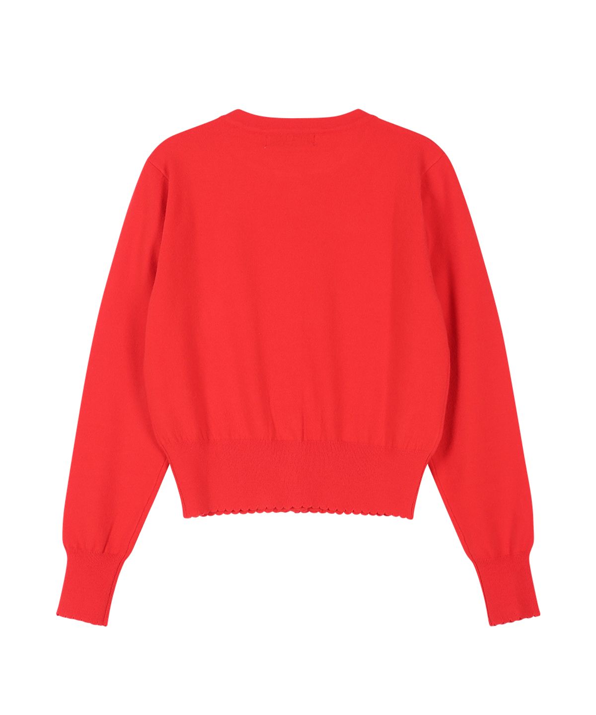 그레일즈(GRAILZ) SIGNATURE HEART CARDIGAN [RED]