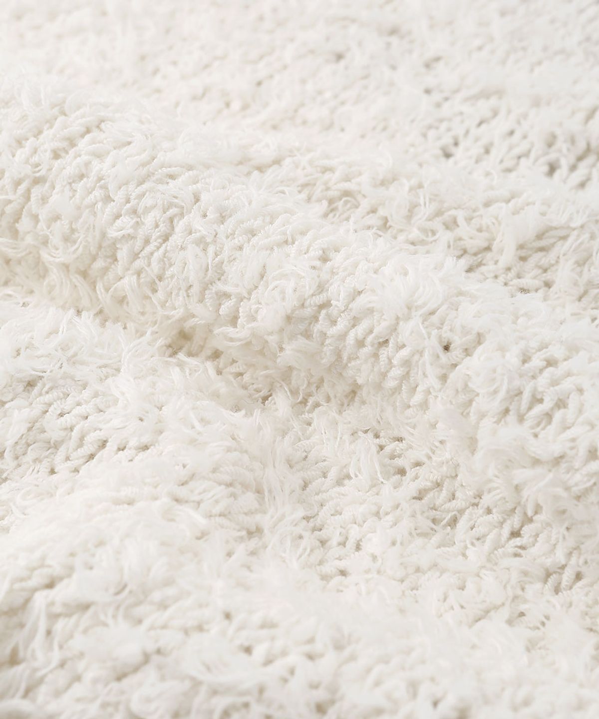 그레일즈(GRAILZ) SIDE RIBBON HALF KNIT [IVORY]