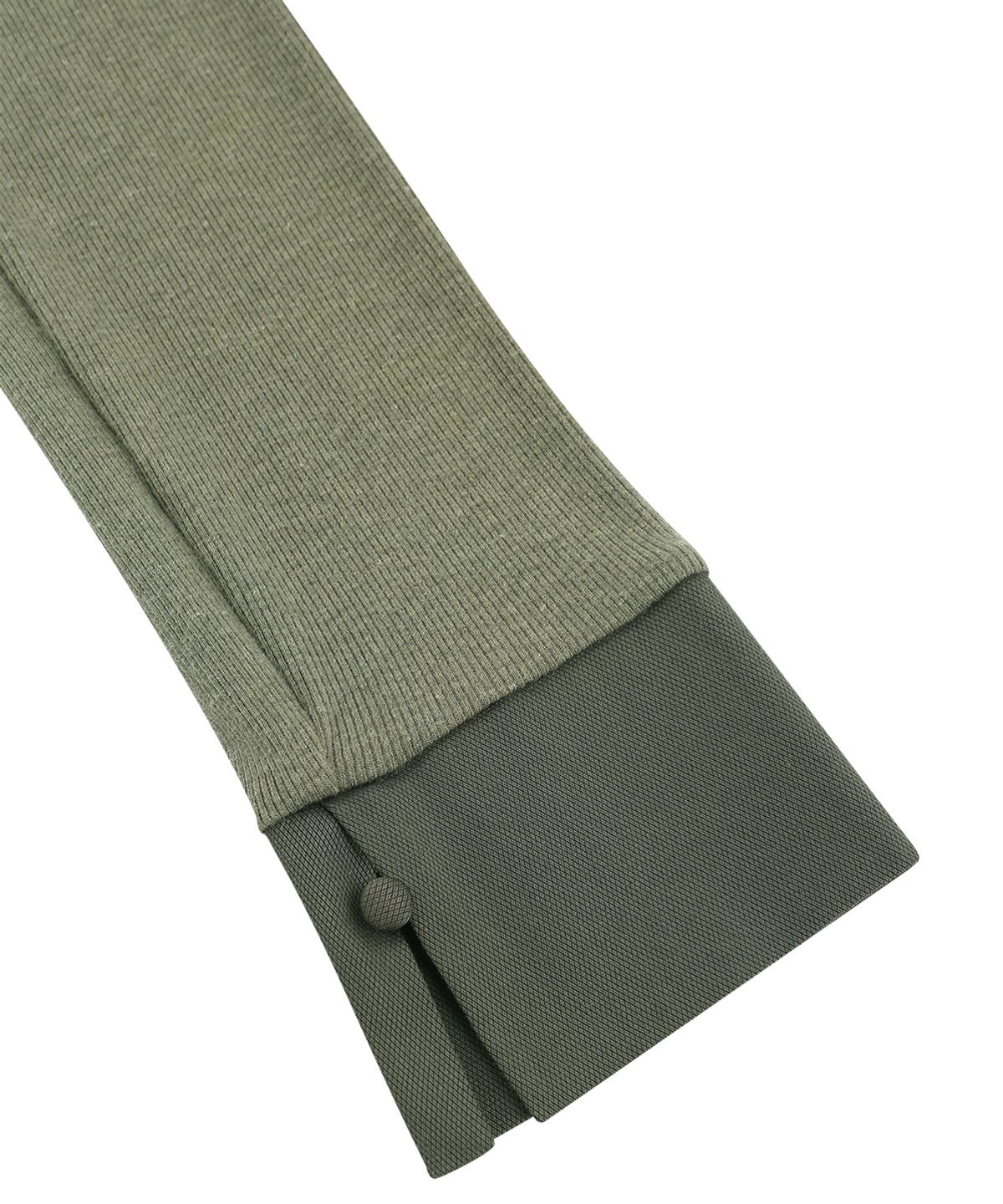 그레일즈(GRAILZ) BUTTON COLLAR KNIT LONGSLEEVE [KHAKI]