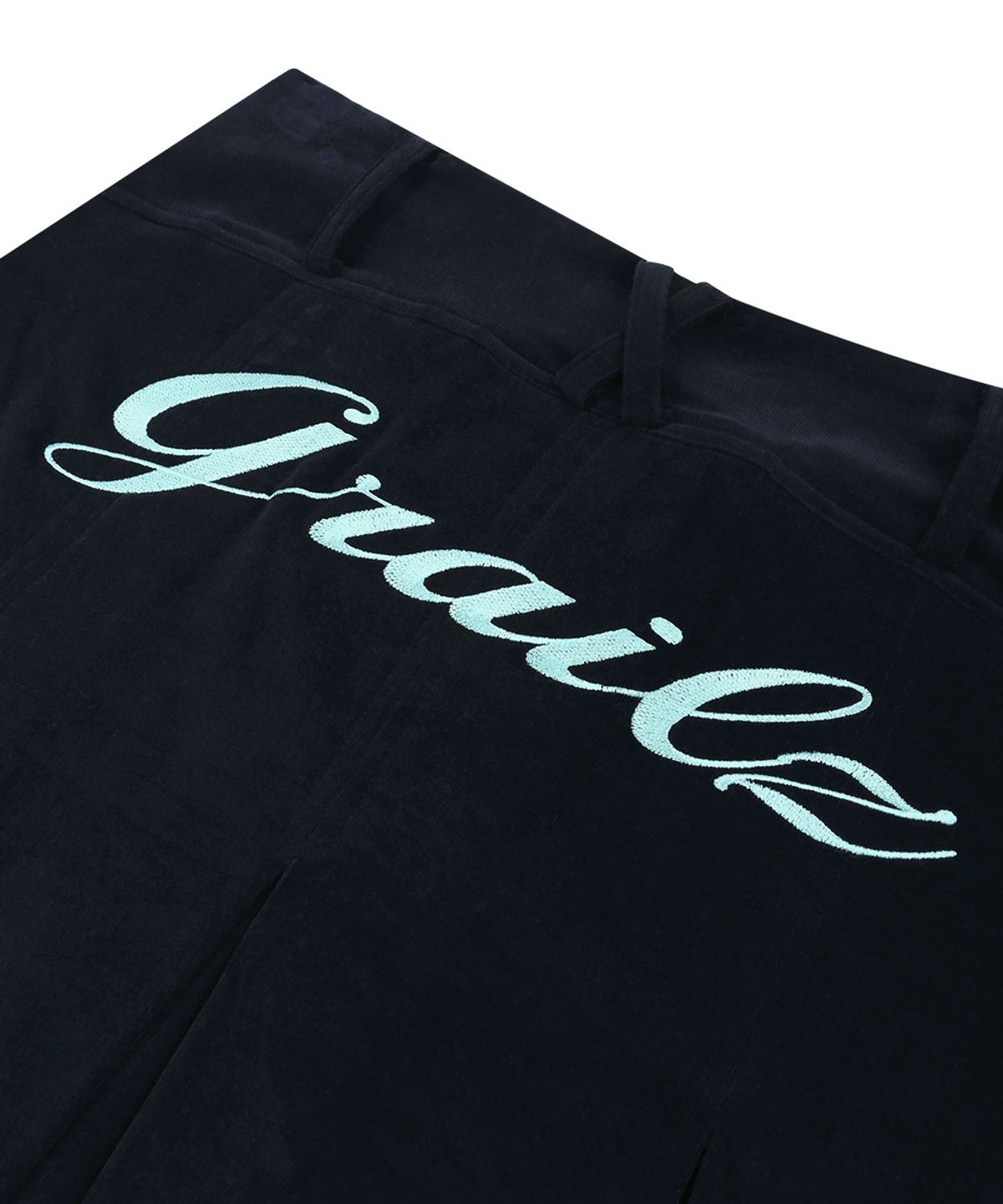 그레일즈(GRAILZ) ROUGH CUT PLEATS SKIRT [NAVY]