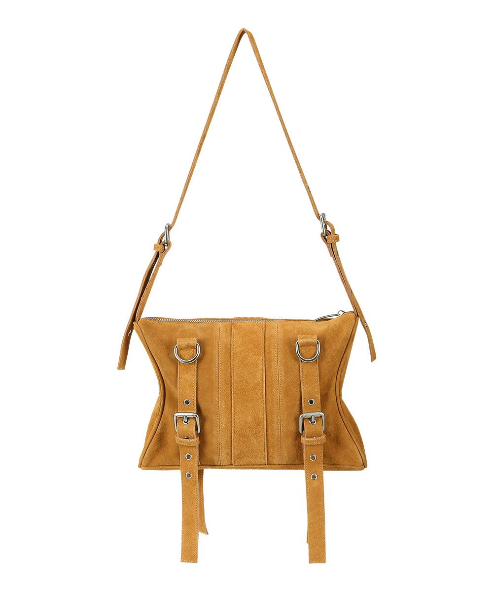 【GRAILZ】SUEDE BUCKLE BAG MUSINSA | GRAILZ SUEDE BUCKLE BAG [TAN]