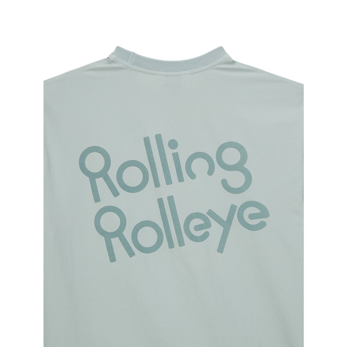 롤링롤라이(ROLLINGROLLEYE) 롤롤 스카이 그래픽  라운드 스크린 티셔츠 Roll Roll Sky Graphic Round Screen T-Shirt