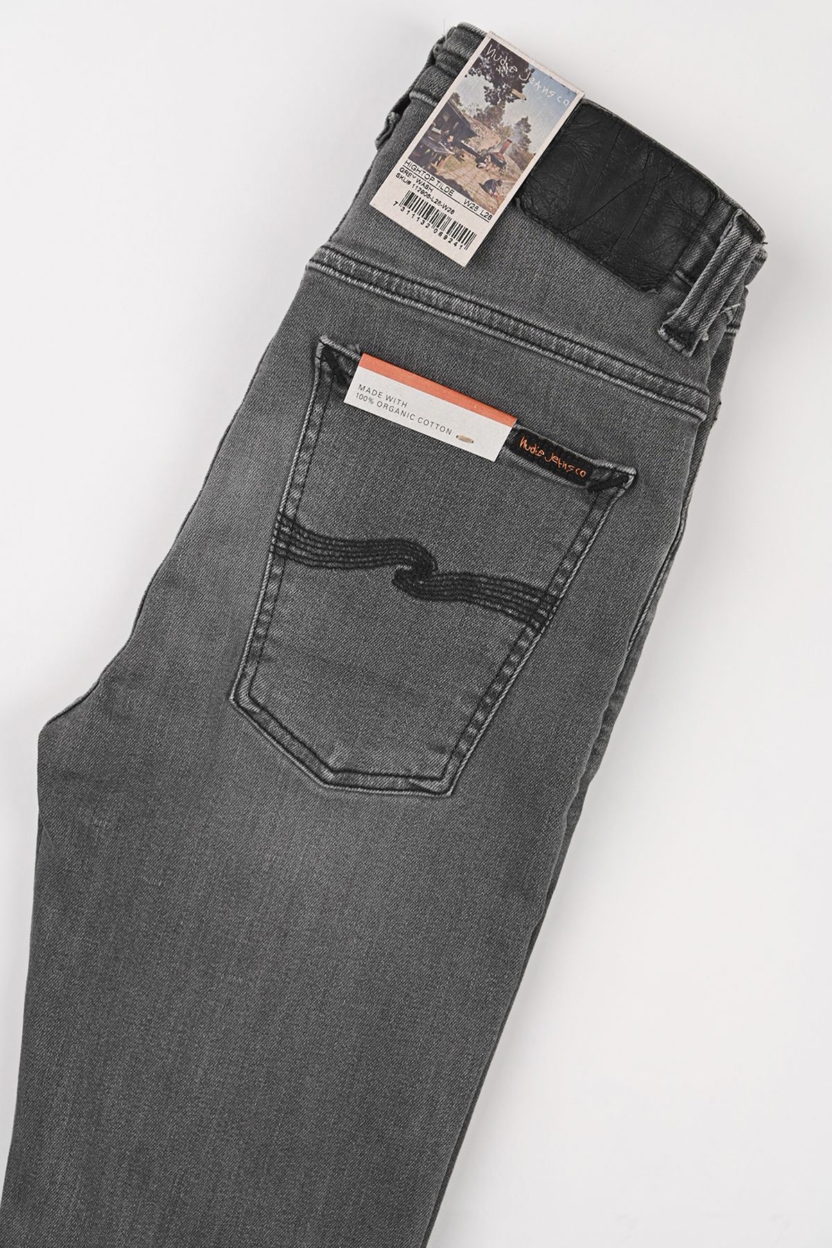 누디진(NUDIEJEANS) Hightop Tilde Grey Wash / 112906