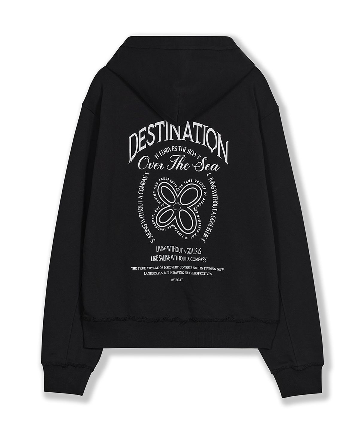 마틴플랜(MARTIN PLAN) Destination Cycla Hoodie - GREY