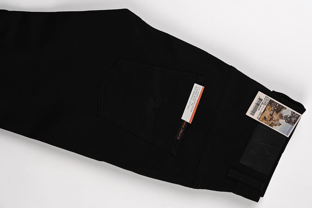누디진(NUDIEJEANS) 씬핀 Org. Black Ring / 111296