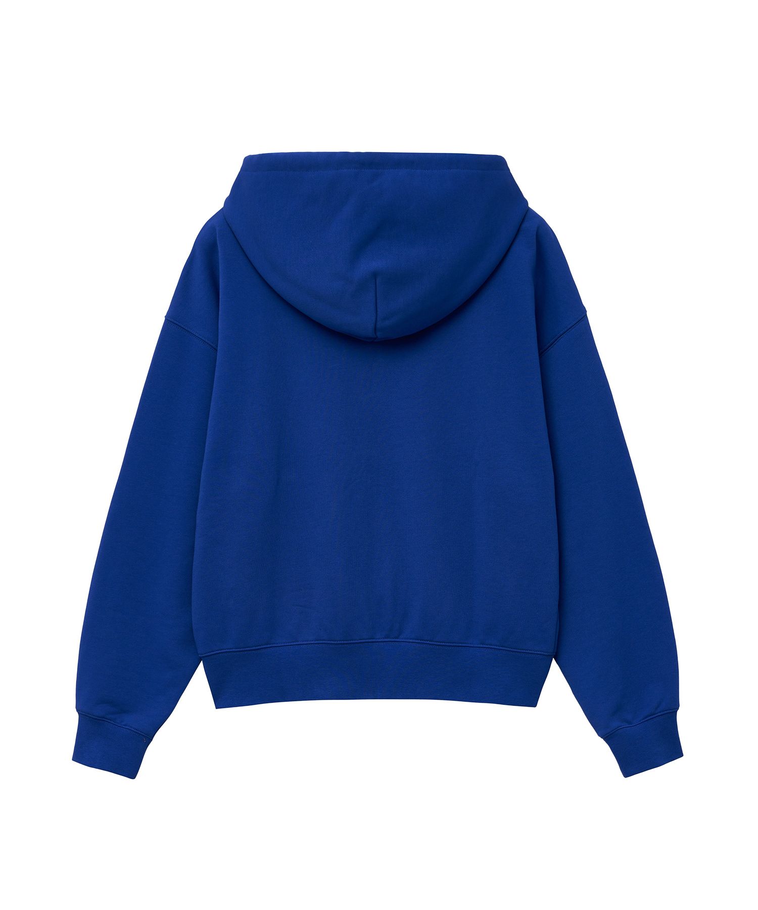 MUSINSA公式 | DAISY SYNDROME FLORAL CROPPED HOODIE ZIP-UP blue