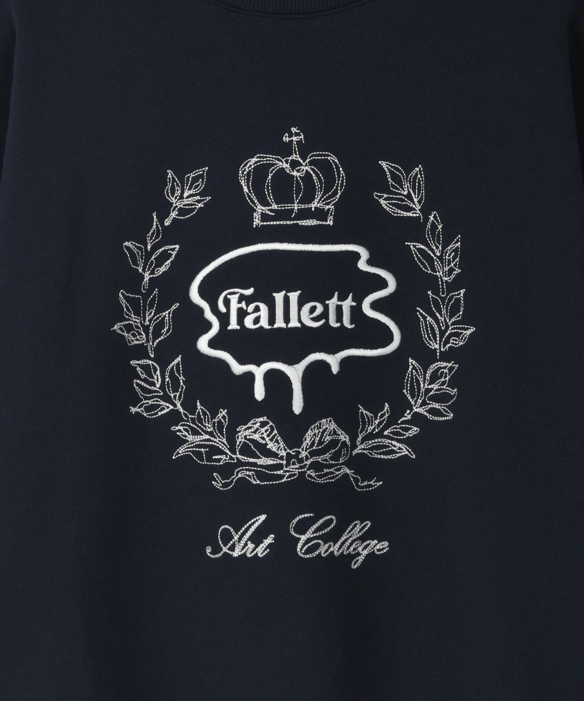 팔렛(FALLETT) 클래식 아이비 맨투맨 네이비
