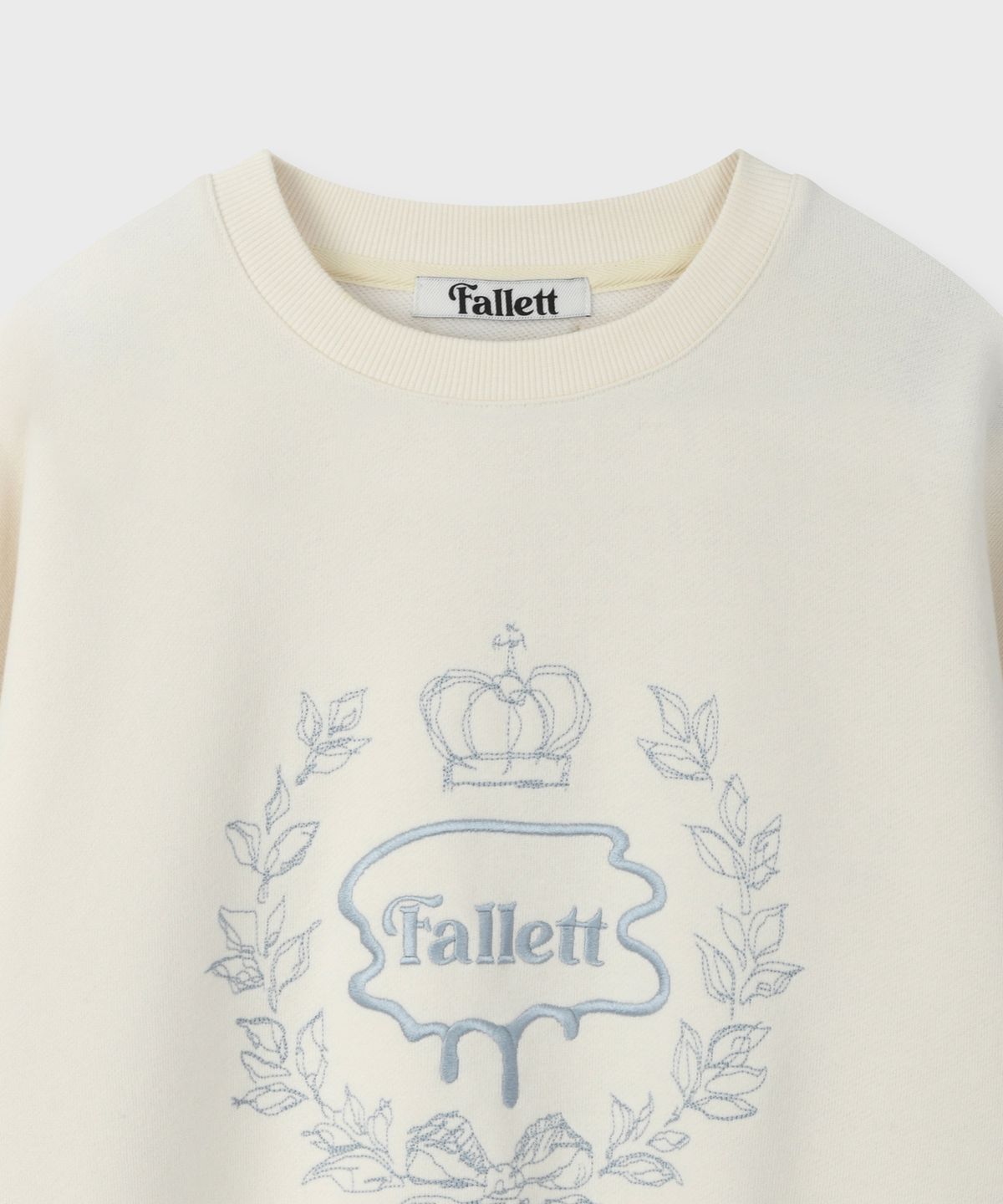 팔렛(FALLETT) 클래식 아이비 맨투맨 아이보리