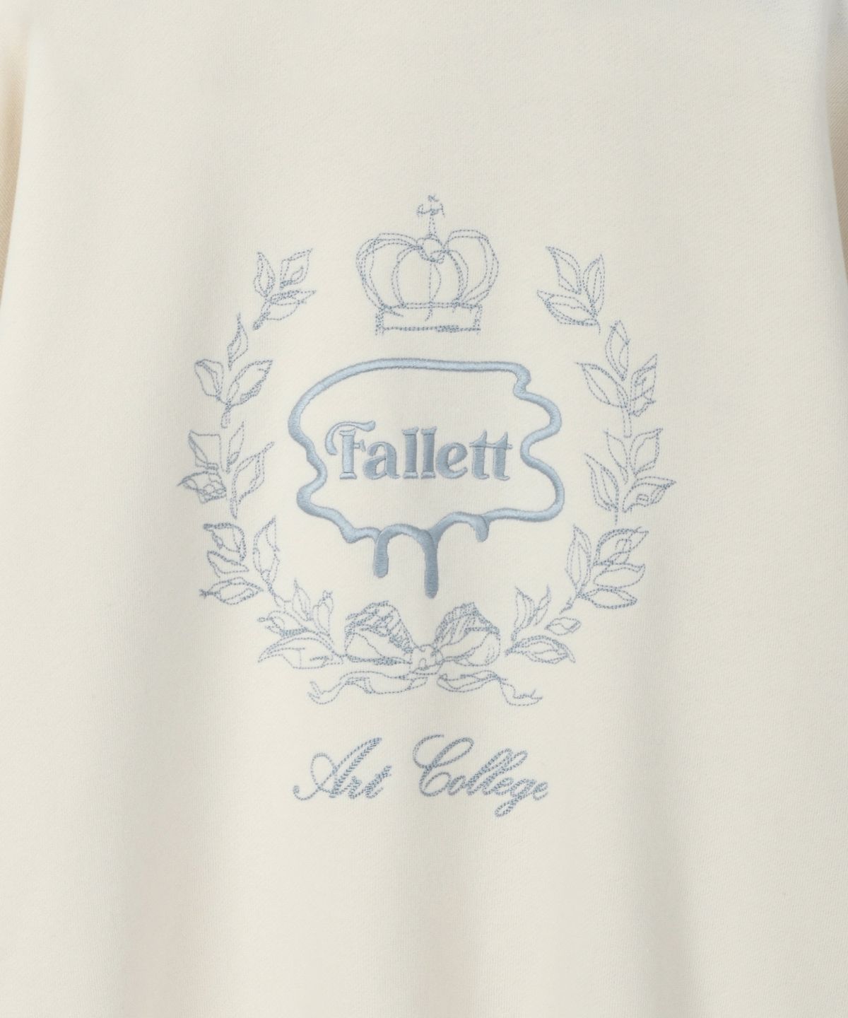 팔렛(FALLETT) 클래식 아이비 맨투맨 아이보리