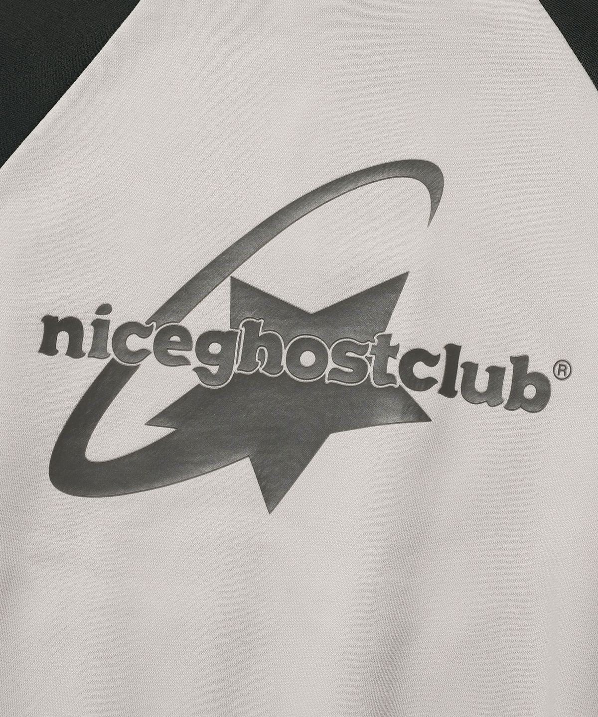 나이스고스트클럽(NICEGHOSTCLUB) SHOOTING STAR LOGO HOODIE_BEIGE(NG2EFUM402A)