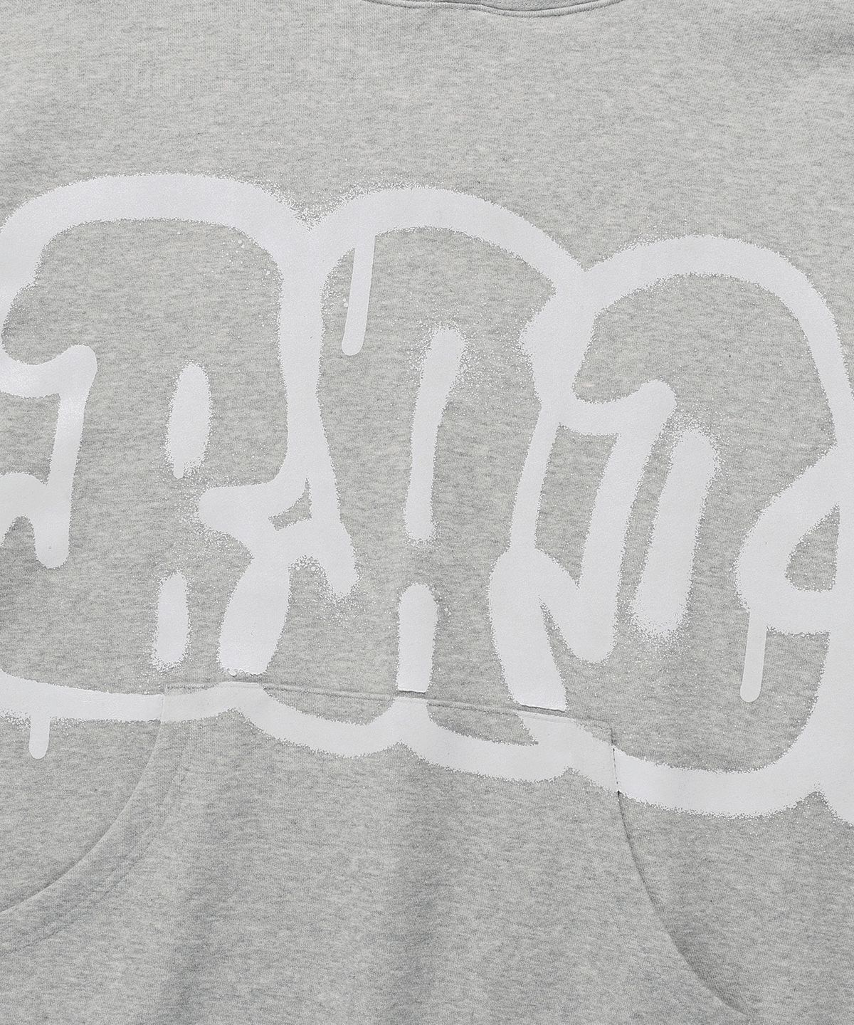 나이스고스트클럽(NICEGHOSTCLUB) GRAFFITI BAD HOODIE_GREY(NG2EFUM405A)