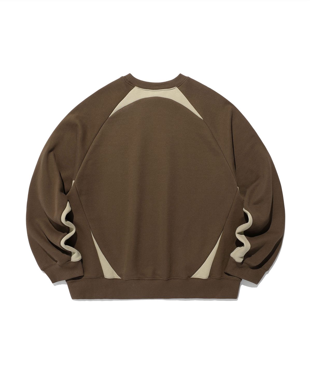 나이스고스트클럽(NICEGHOSTCLUB) SPORTY LINE SWEATSHIRTS_BROWN(NG2EFUM440A)