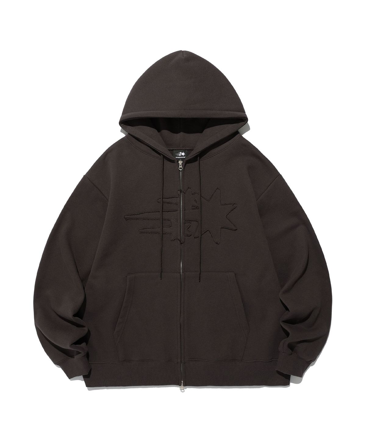 나이스고스트클럽(NICEGHOSTCLUB) 3STAR LOGO ZIP HOODIE_6colors(NG2EFUM480A)