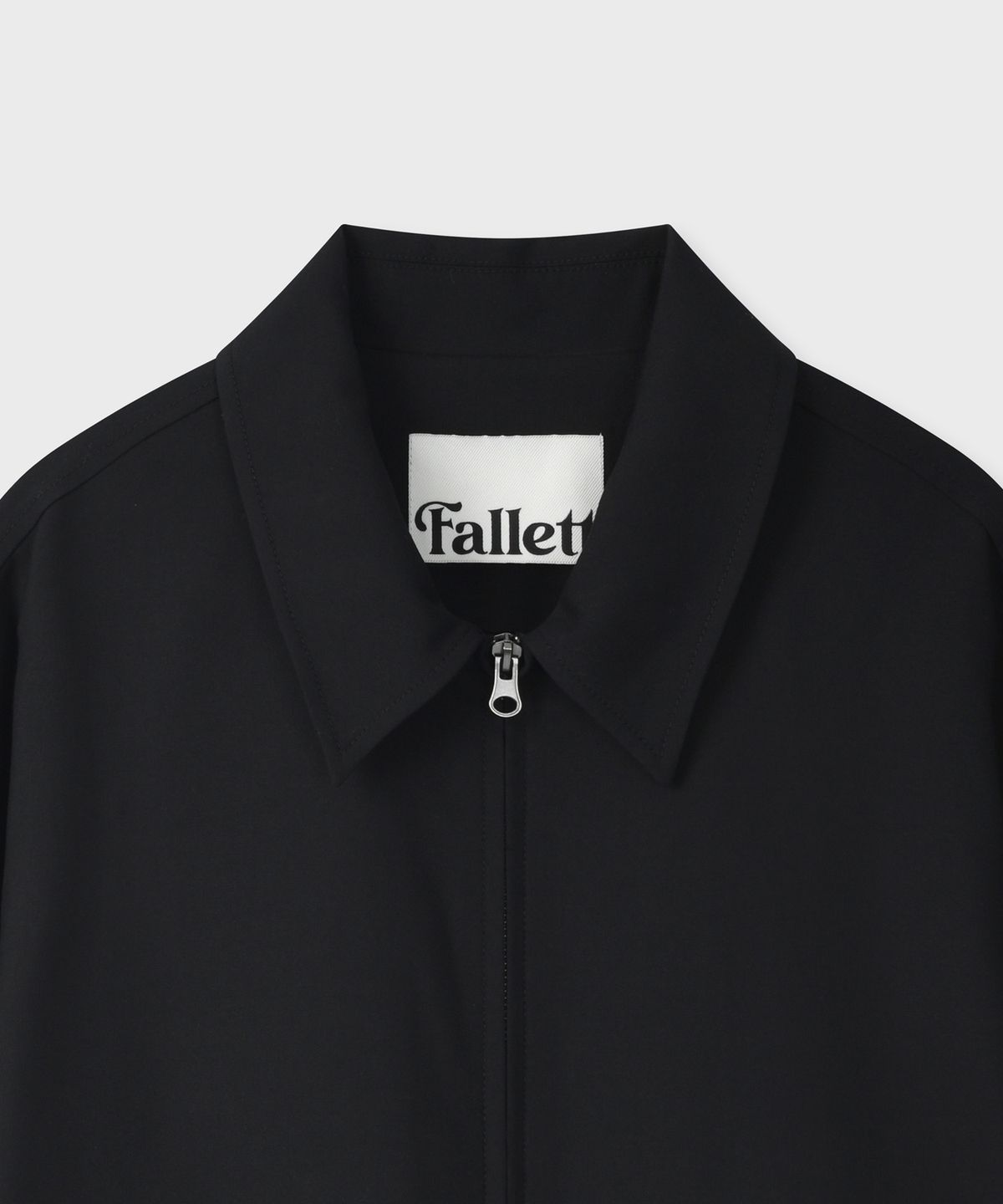 팔렛(FALLETT) 오버핏 투웨이 블루종 블랙