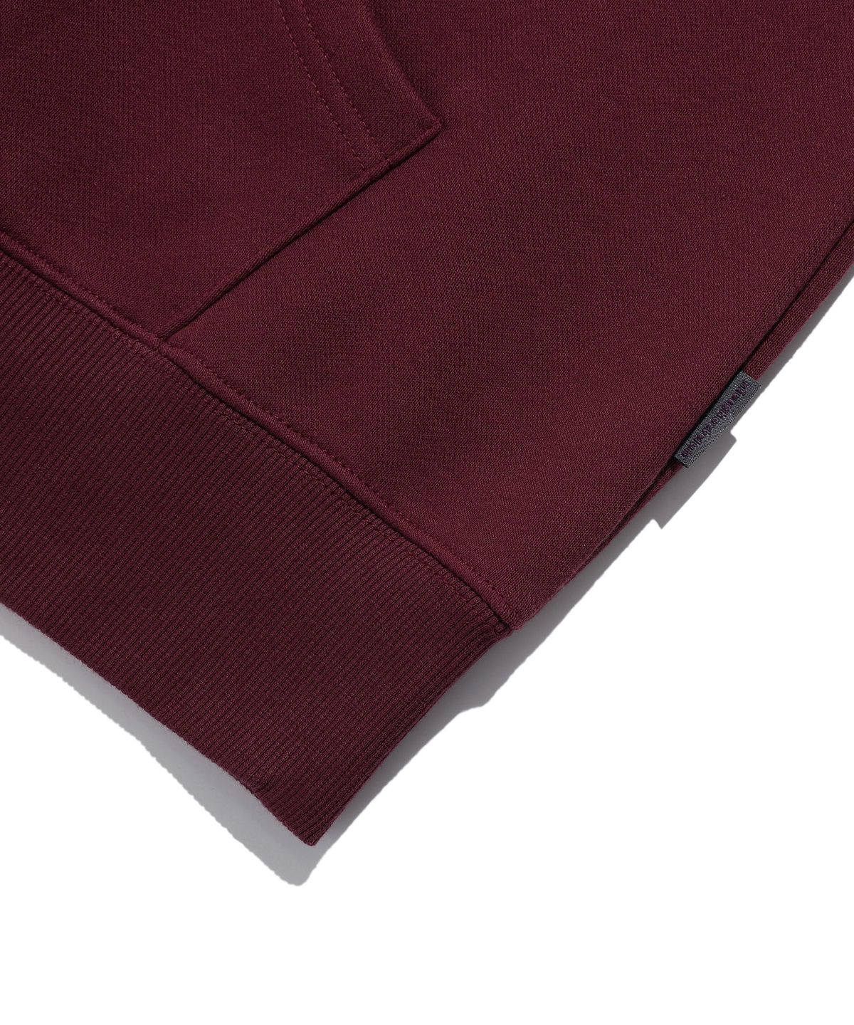 나이스고스트클럽(NICEGHOSTCLUB) 3STARS HATE HOODIE ZIP UP_BURGUNDY(NG2EFUM481A)