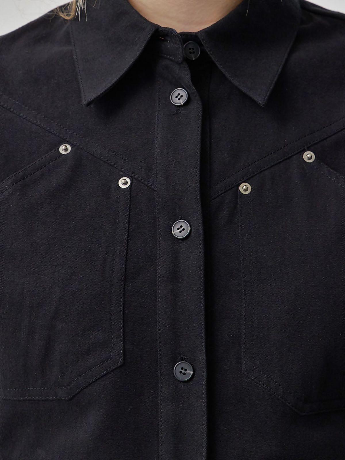 퍼블리카엑스(PUBLICKA X) SKYE SHIRT BLACK