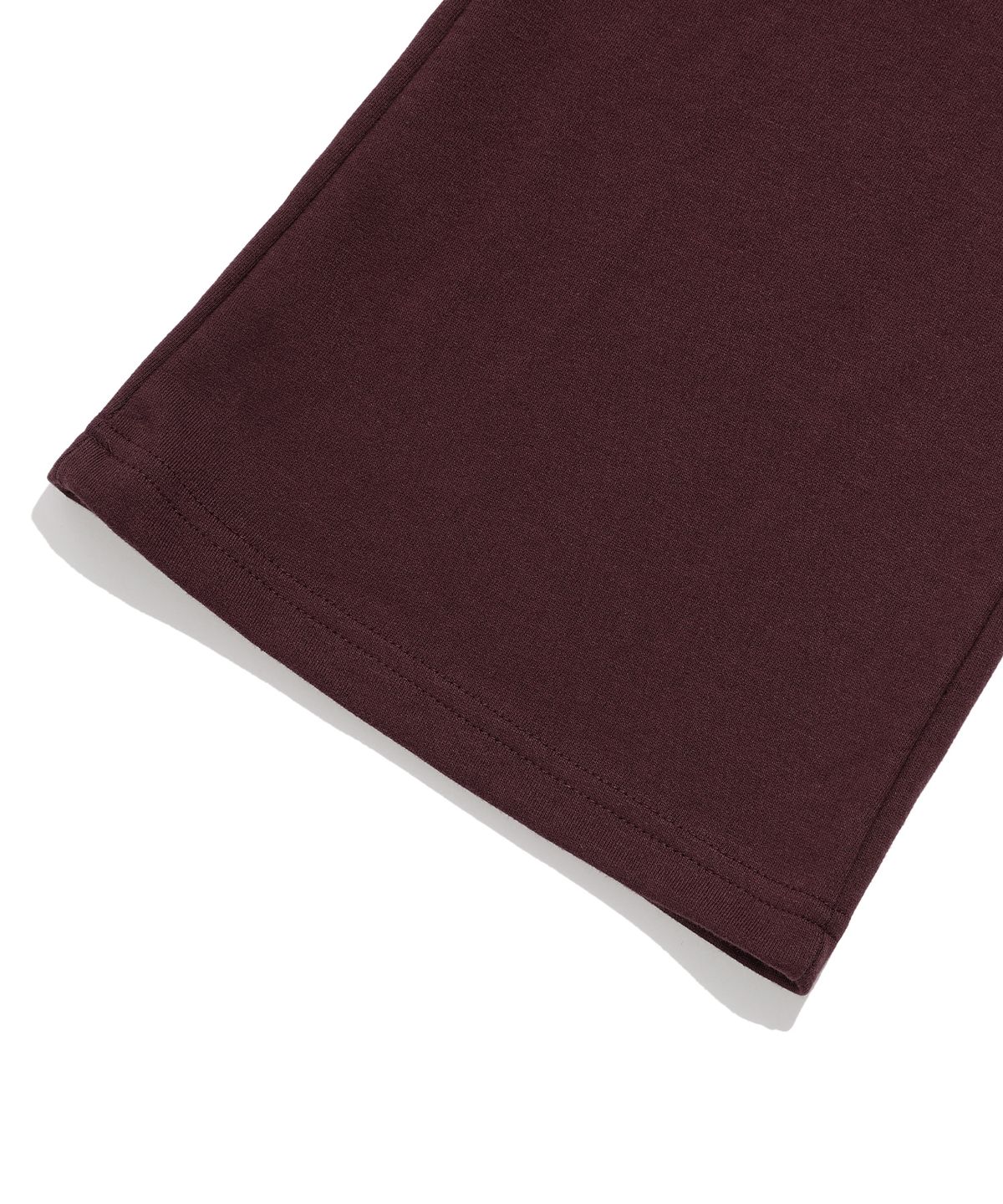 나이스고스트클럽(NICEGHOSTCLUB) LOGO SWEAT LAYERED PANTS_BURGUNDY(NG2DFUPA91A)
