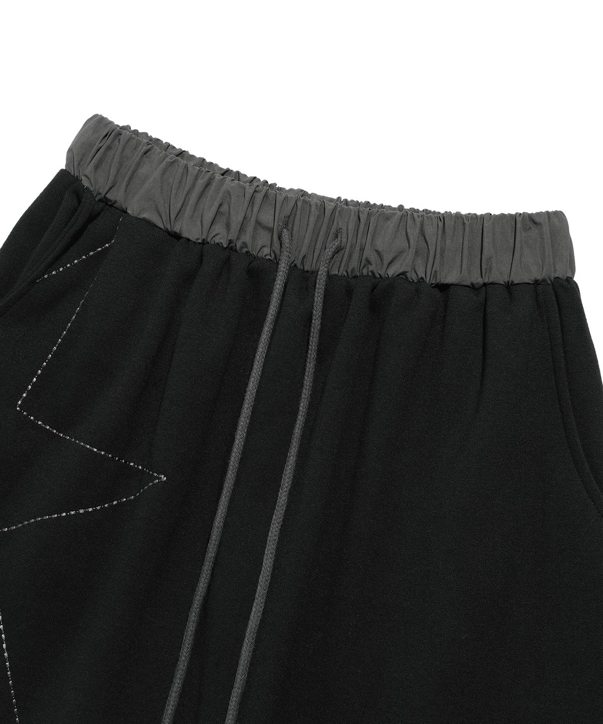 나이스고스트클럽(NICEGHOSTCLUB) BIG STAR LOGO SWEAT SKIRT_BLACK(NG2EFUPA90A)