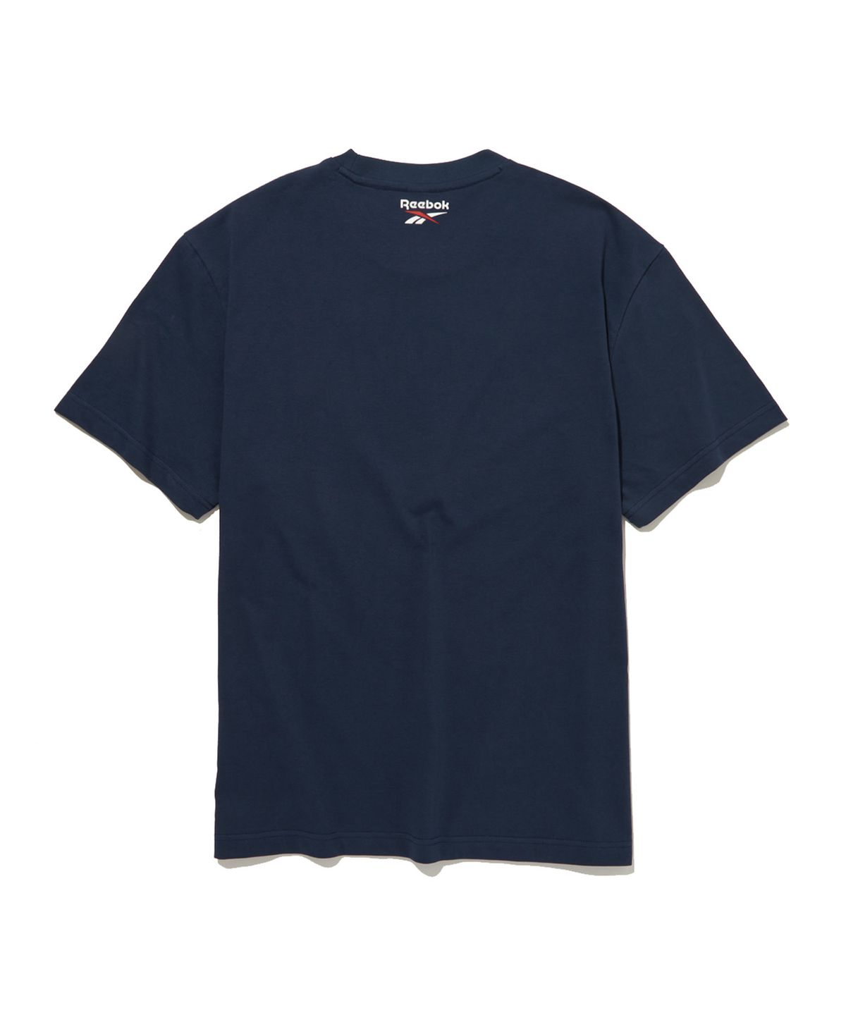 리복(REEBOK) 베이직 그래픽 티셔츠 - 네이비
