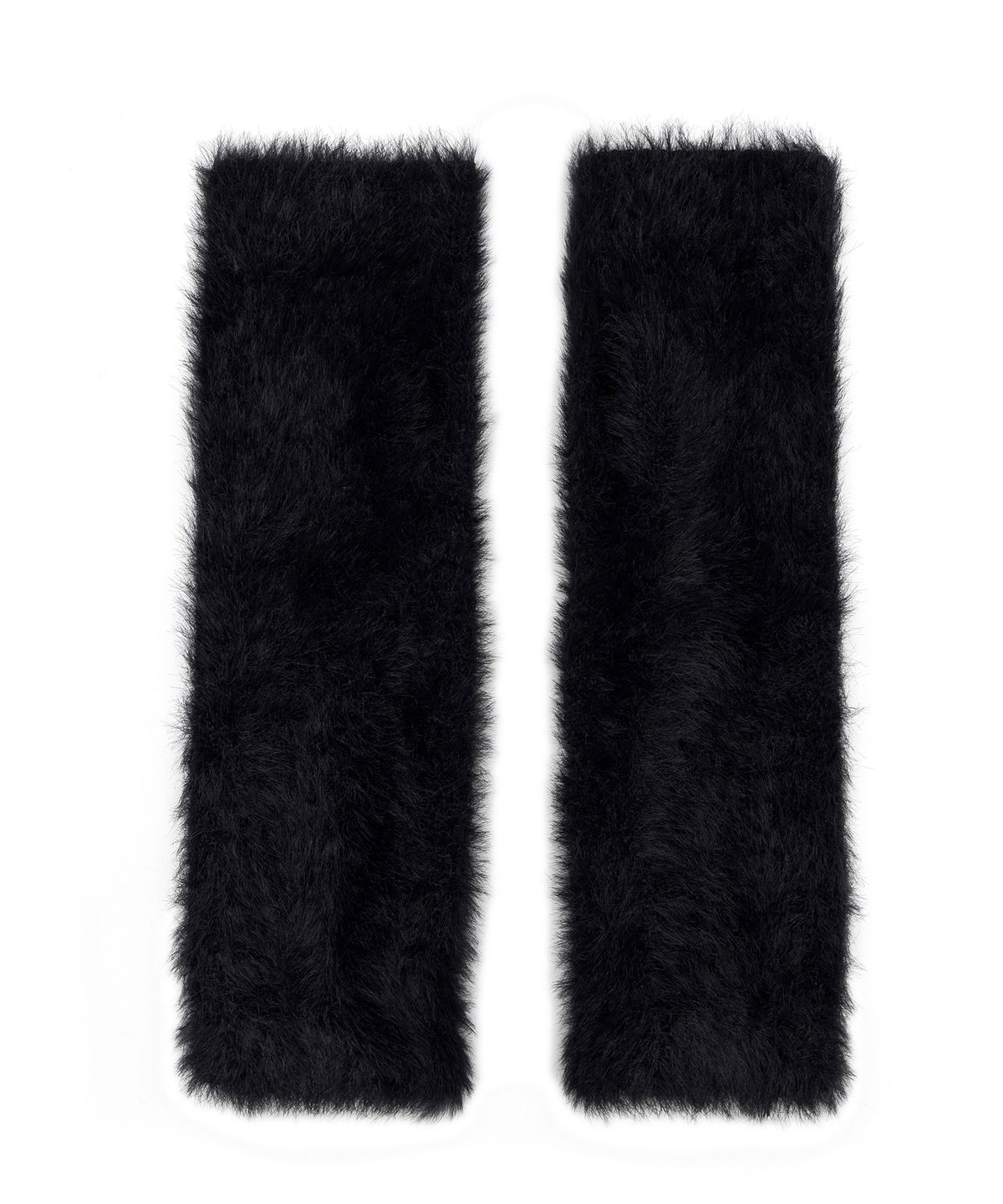 킴지수(KIMZISU) Metal Logo Fur Hand Warmer _ BLACK