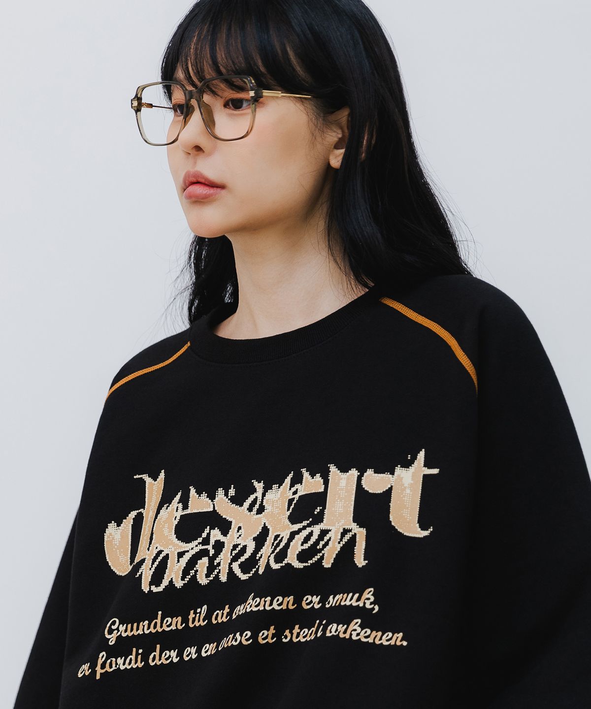 바켄(BAKKEN) Desert 스웨트셔츠 BK5979_블랙
