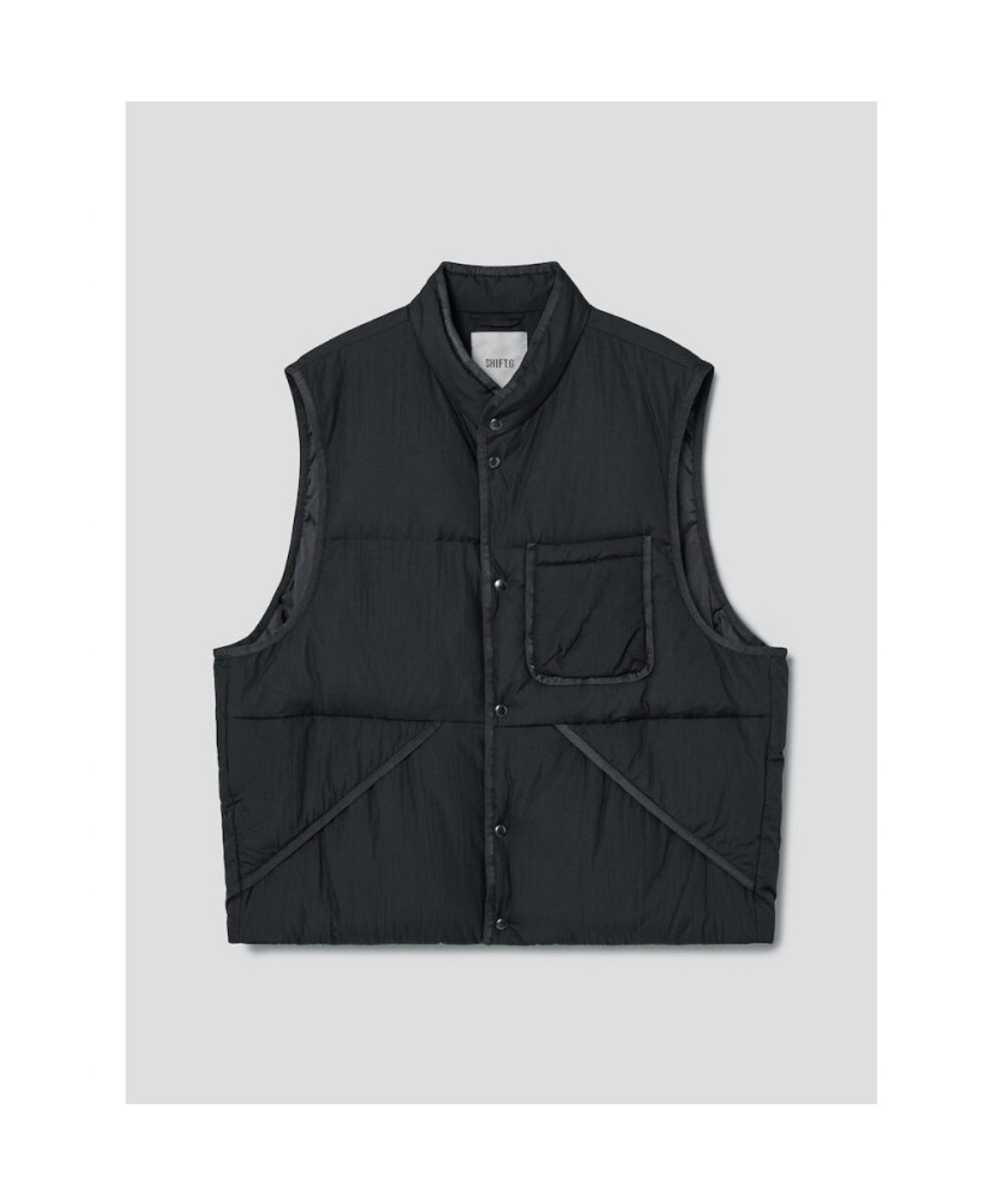 시프트지(SHIFT.G) Oversized Down Vest  Ash