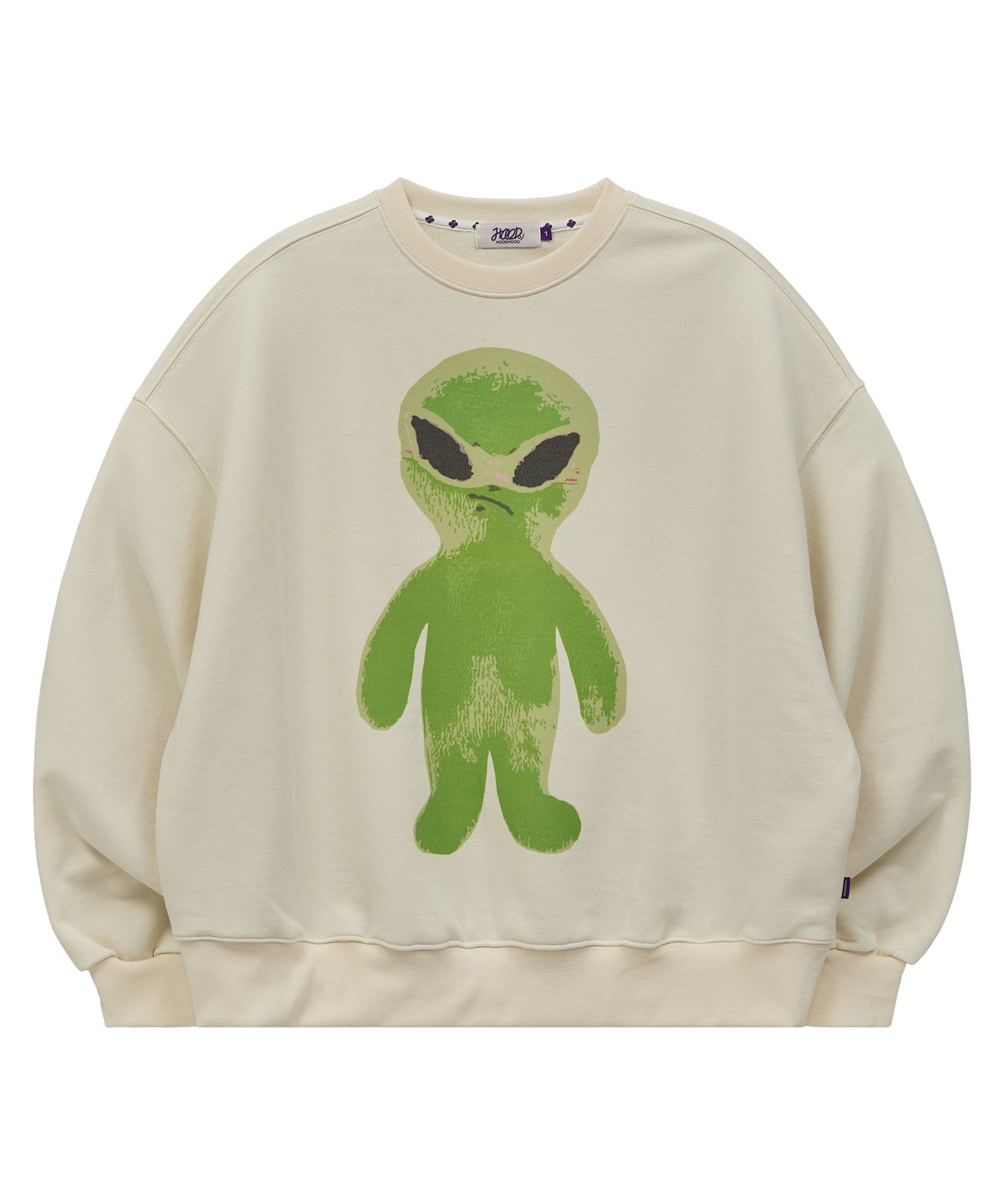 ★送料・関税込★HOODHOOD★ Alien Graphic Overfit Hood★ MUSINSA | HOODHOOD Alien Graphic Oversized fit Short-sleeved