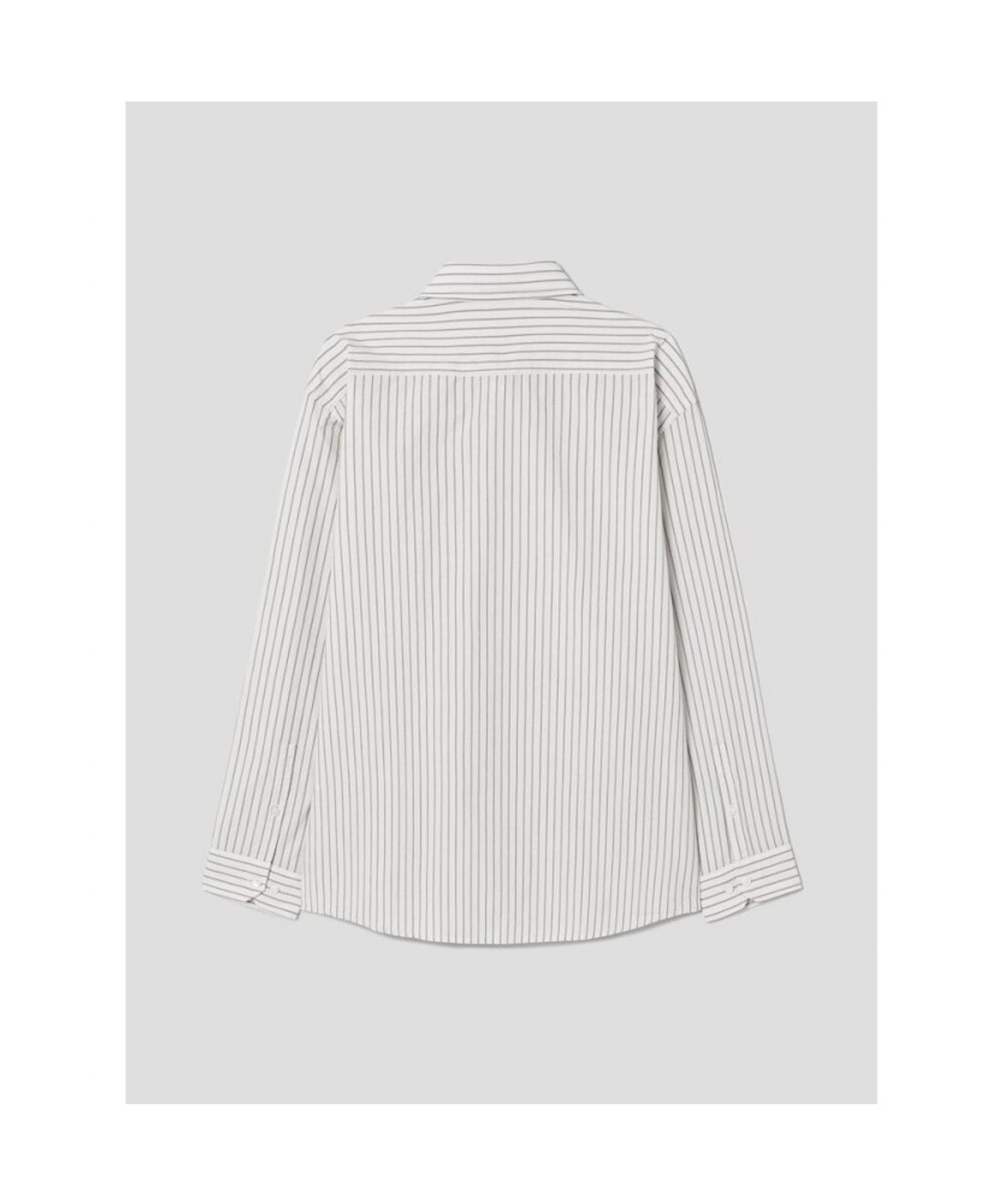 시프트지(SHIFT.G) Stripe Cloud Shirts  Ivory