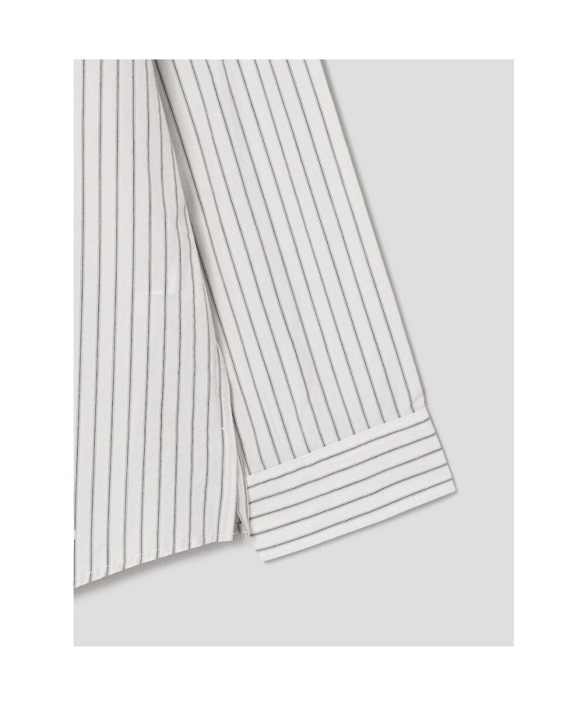 시프트지(SHIFT.G) Stripe Cloud Shirts  Ivory