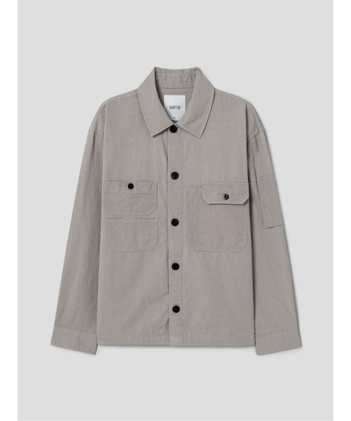 시프트지(SHIFT.G) Cotton Zoomin Shirts  Beige