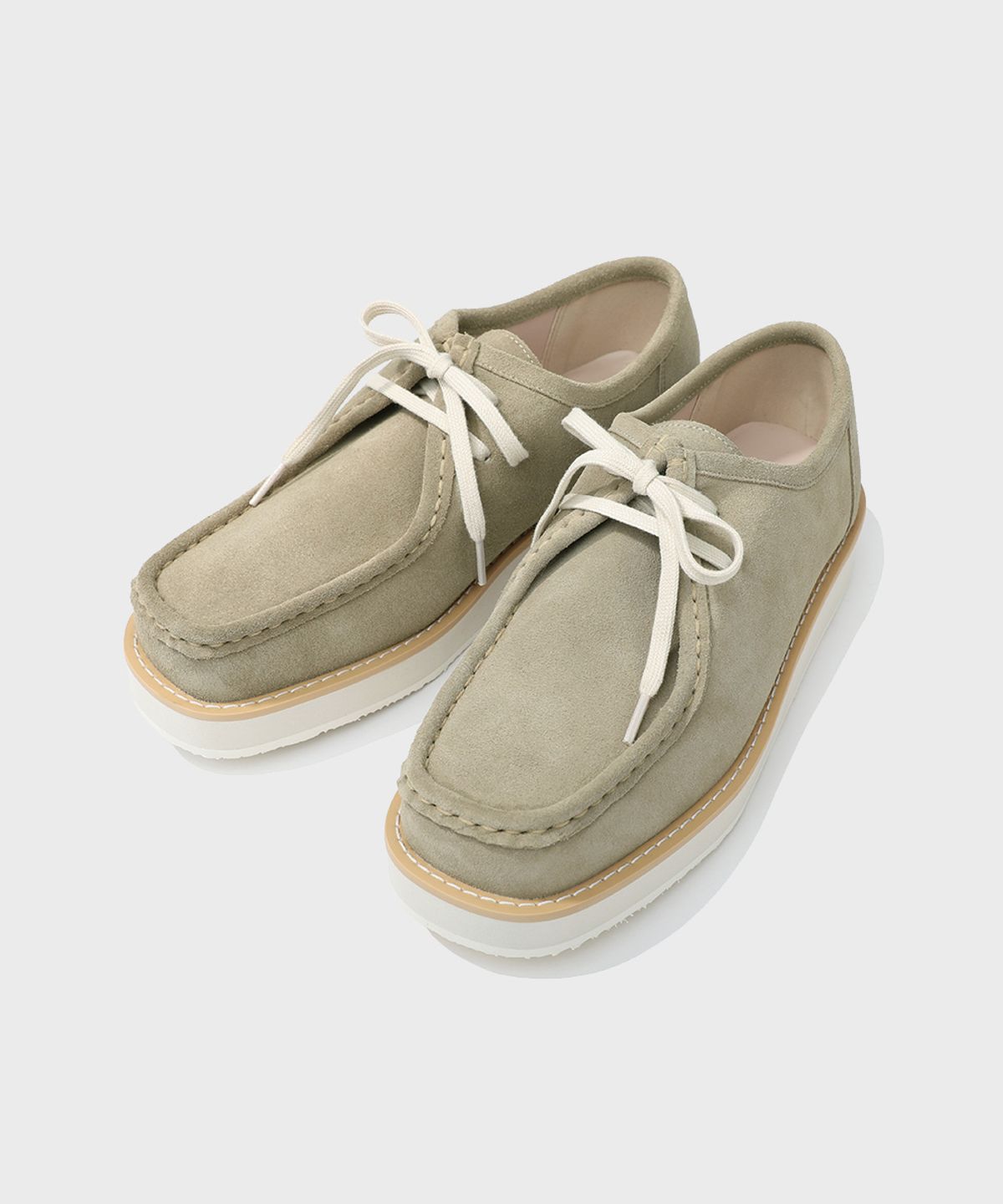 피렌체 아뜨리에(FIRENZE ATELIER) [SECOND.A] Casual Sole Suede Tyrolean_2NDF4600BS [KHAKI]