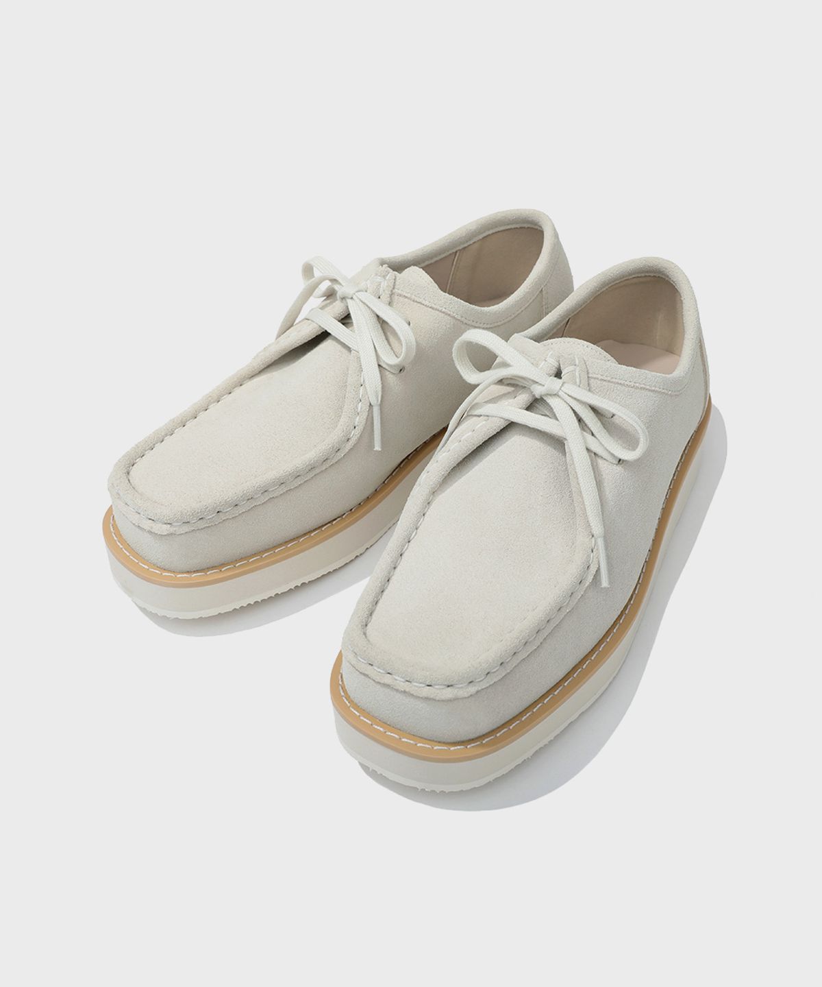 피렌체 아뜨리에(FIRENZE ATELIER) [SECOND.A] Casual Sole Suede Tyrolean_2NDF4600BS [GRAY]
