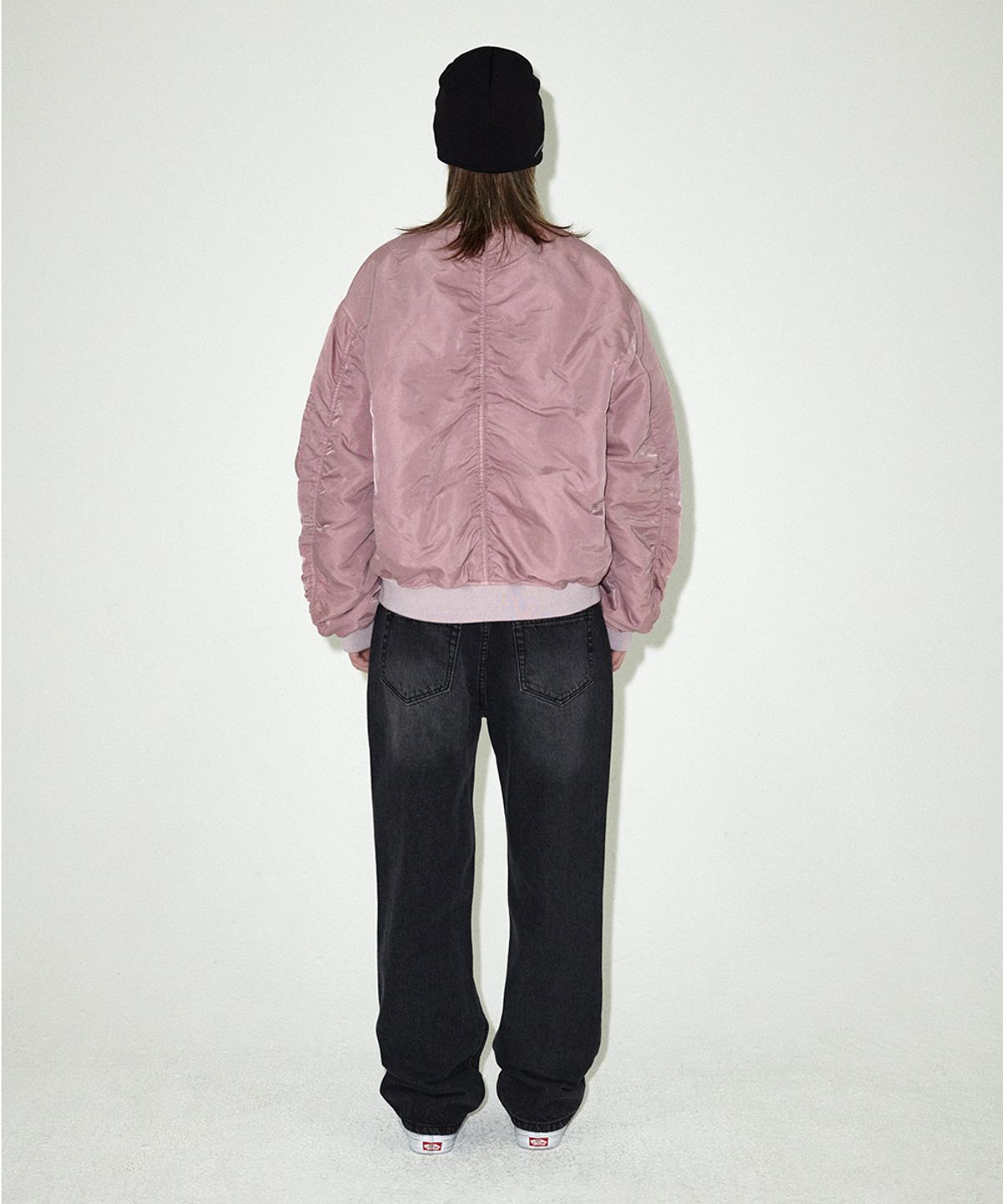 마하그리드(MAHAGRID) OVERDYED MA-1 JACKET PINK(MG2EFMB930A)