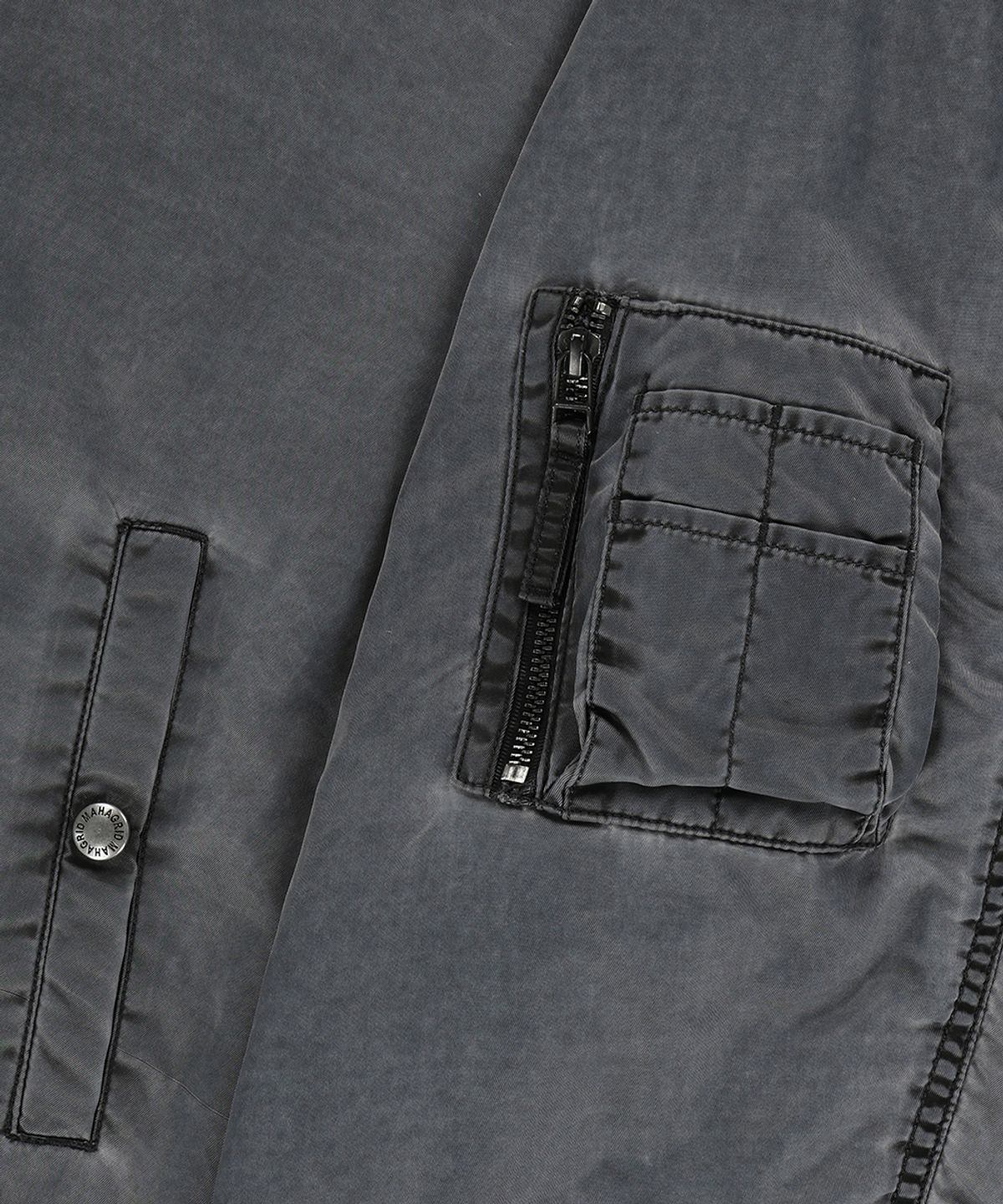 마하그리드(MAHAGRID) OVERDYED MA-1 JACKET CHARCOAL(MG2EFMB930A)