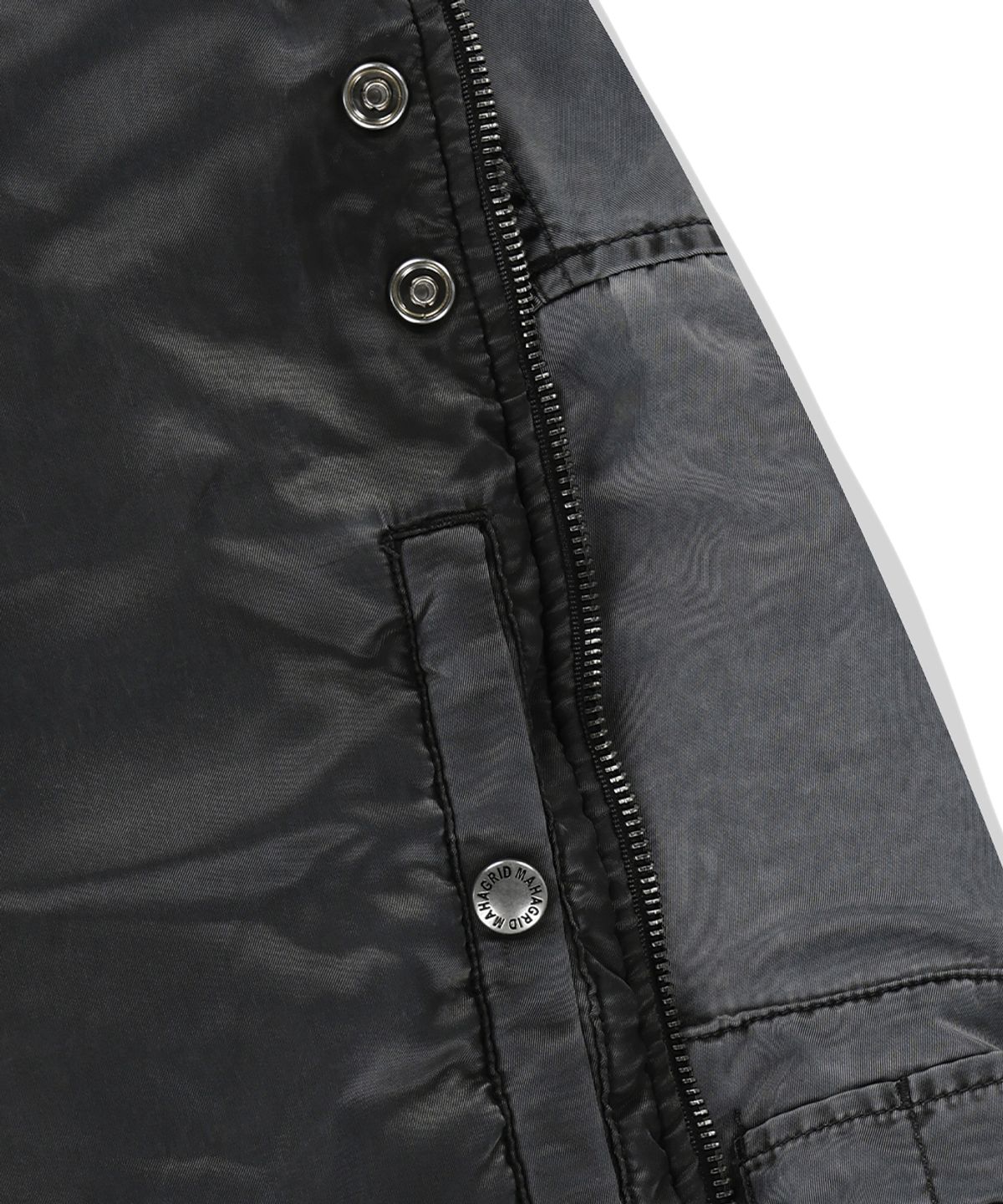 마하그리드(MAHAGRID) OVERDYED MA-1 JACKET CHARCOAL(MG2EFMB930A)