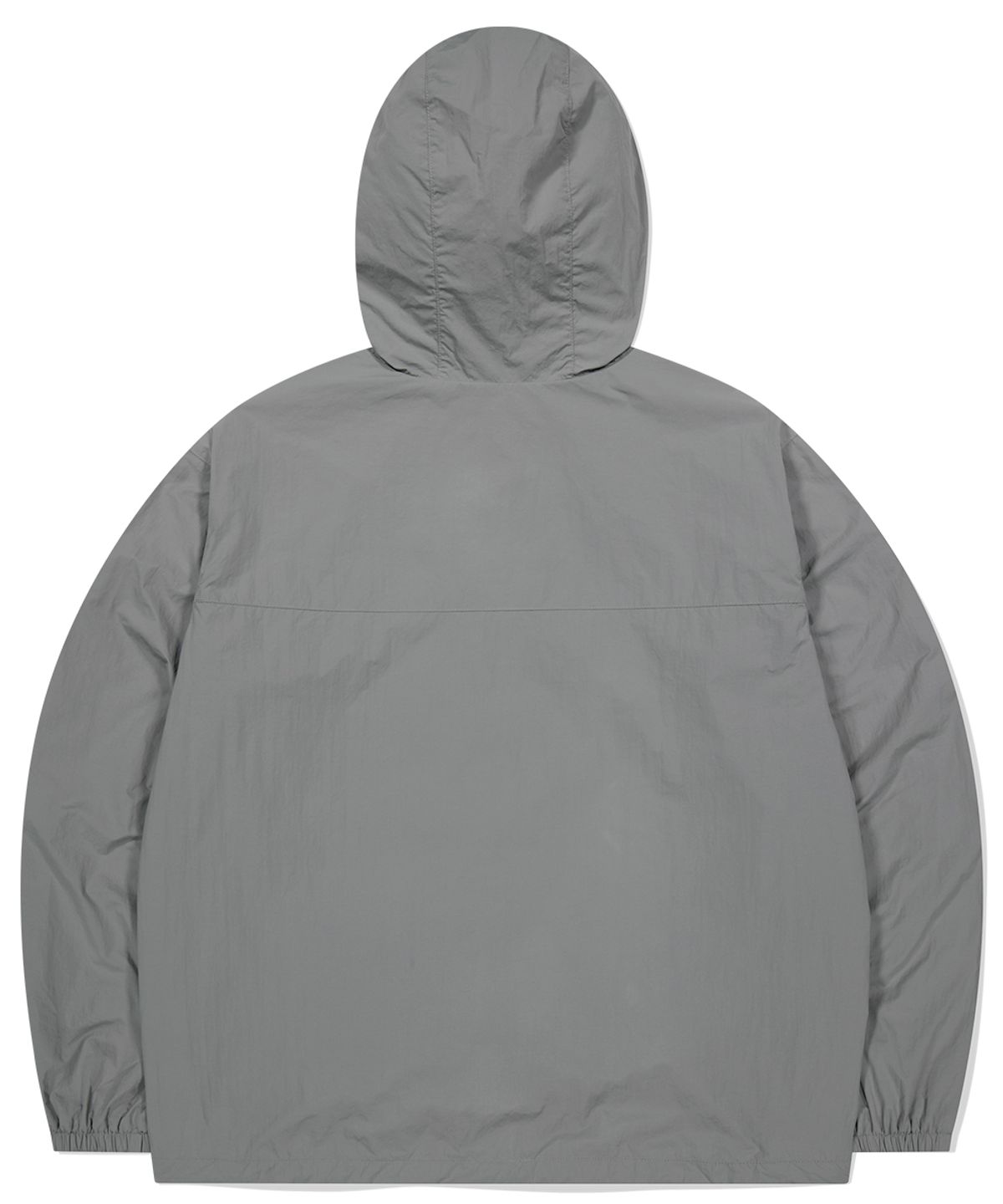 마하그리드(MAHAGRID) BASIC LOGO NYLON WINDBREAKER GREY(MG2EFMSC00A)