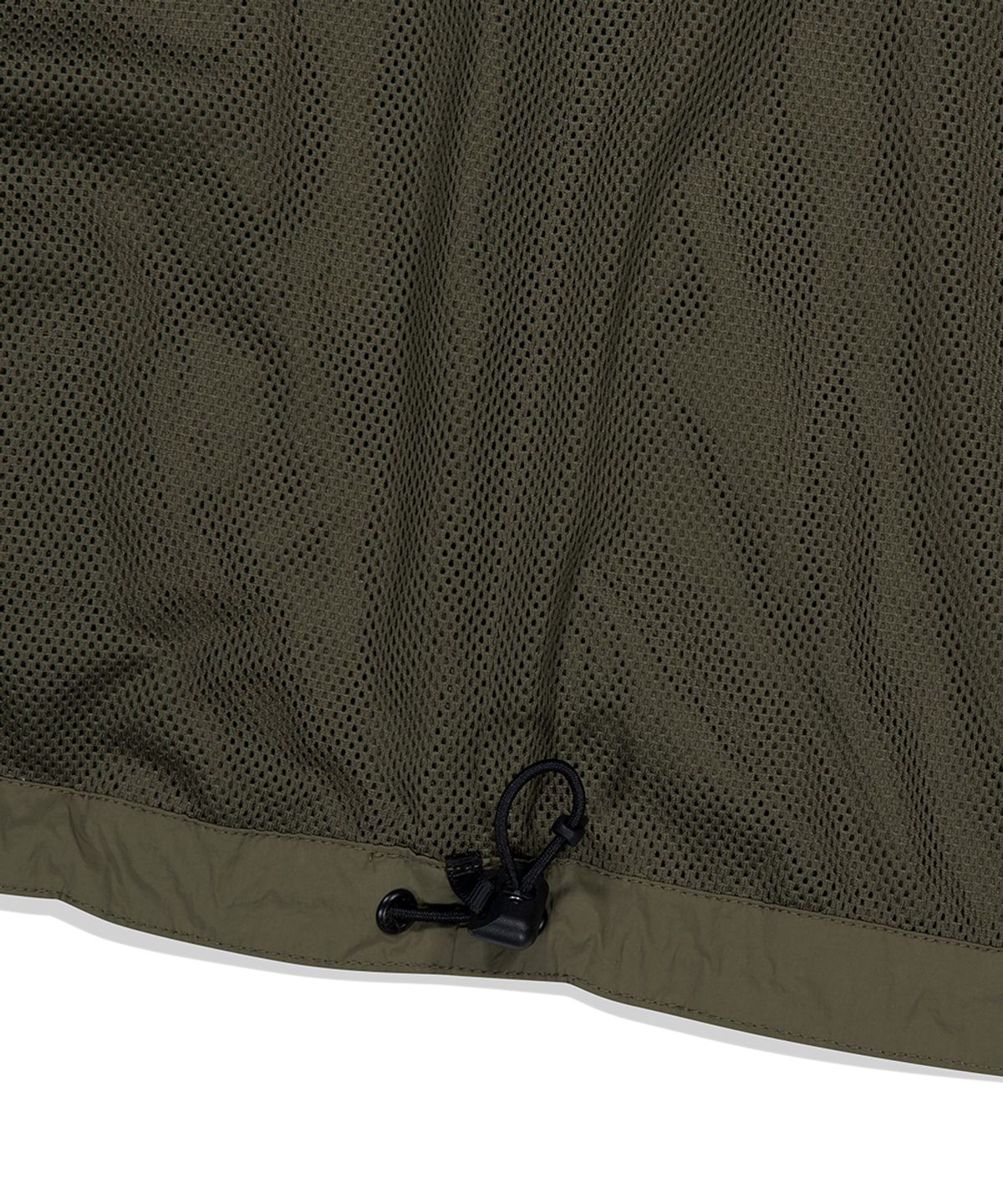 마하그리드(MAHAGRID) BASIC LOGO NYLON WINDBREAKER KHAKI(MG2EFMSC00A)
