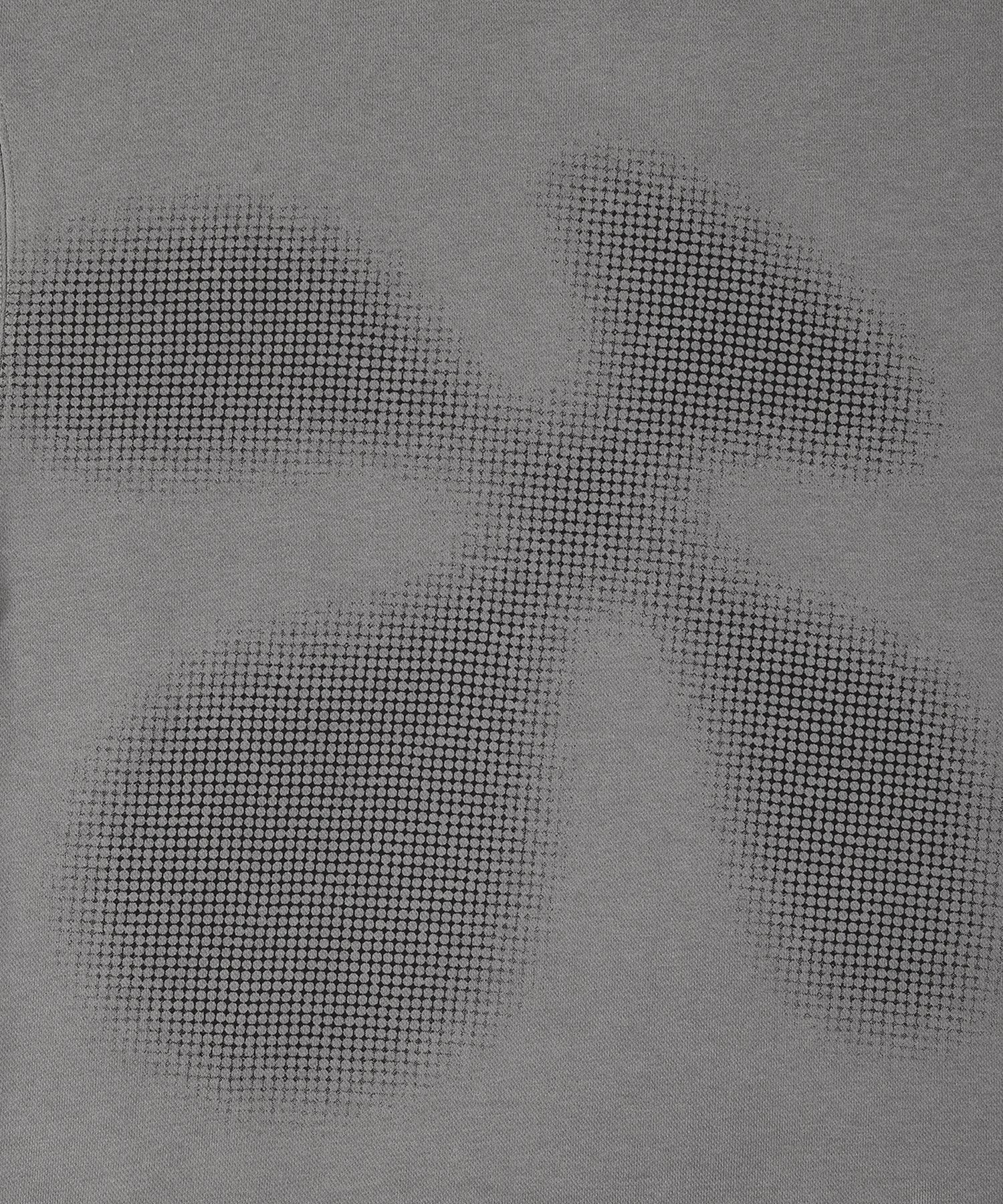 MUSINSA | SLOWACID Halftone Big Logo Sweatshirt [Cement]
