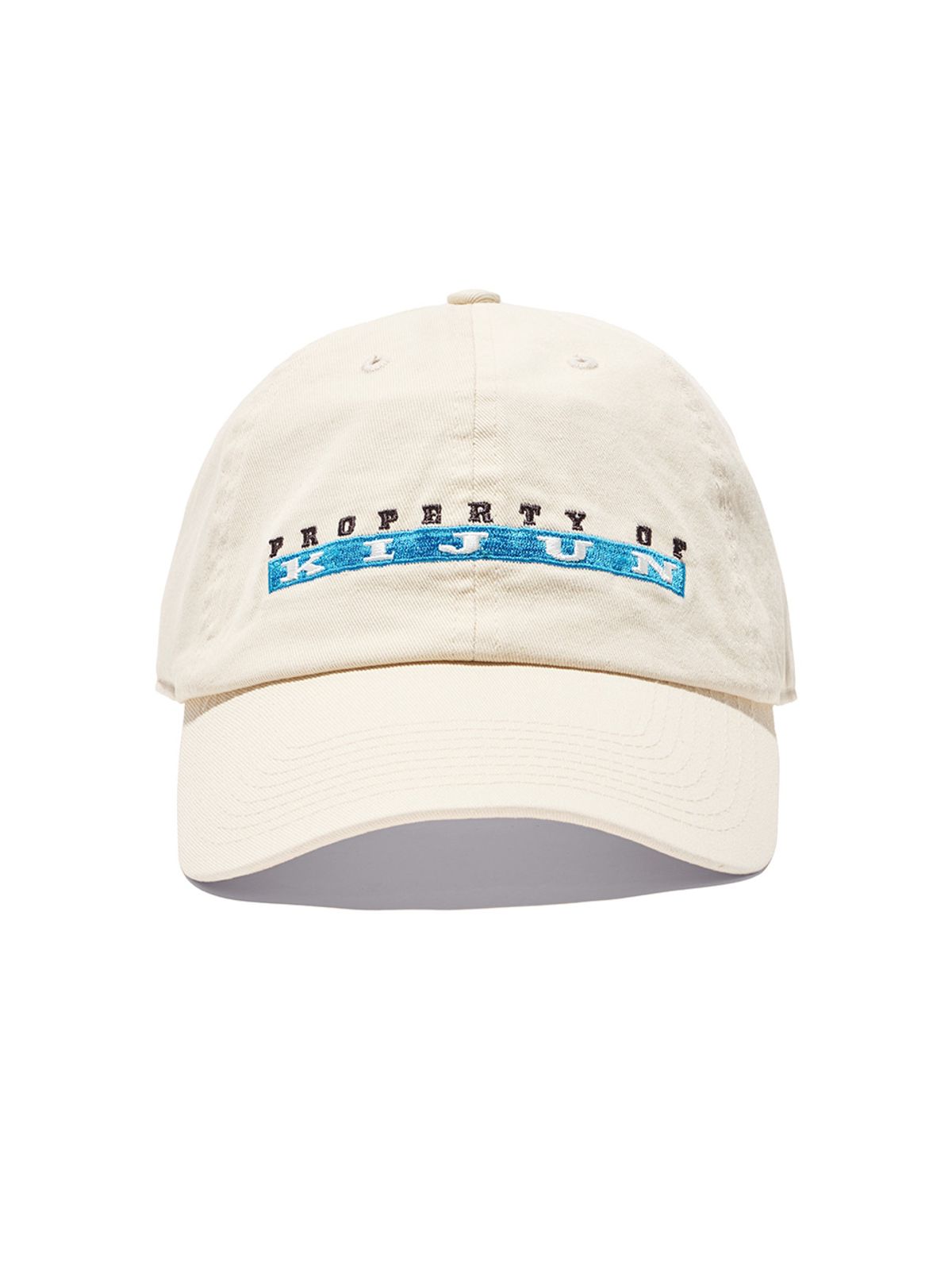 기준(KIJUN) Logo Cap UNISEX Ivory