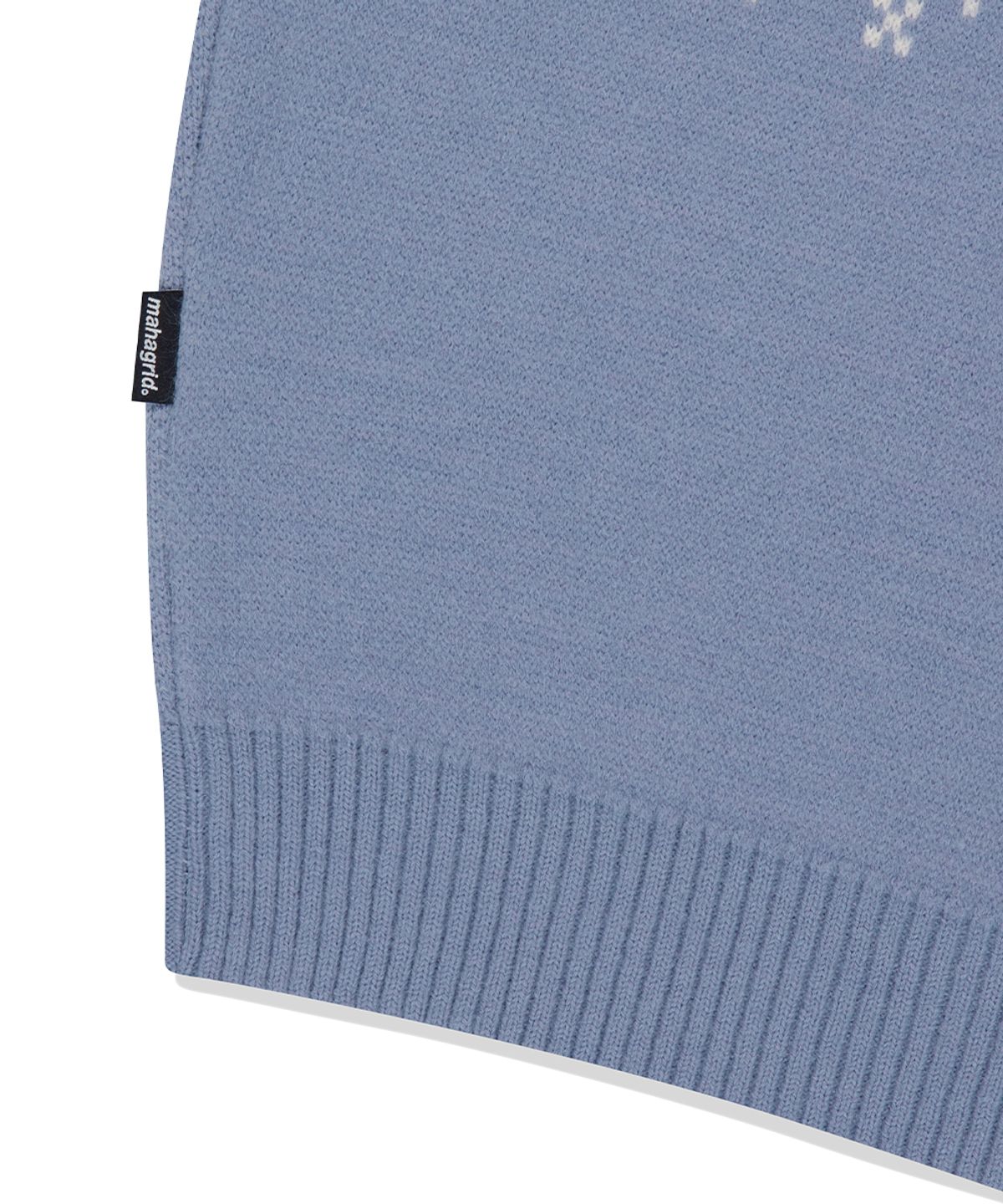 마하그리드(MAHAGRID) EAGLE ECLIPSE KNIT SWEATER BLUE(MG2EFMK602A)
