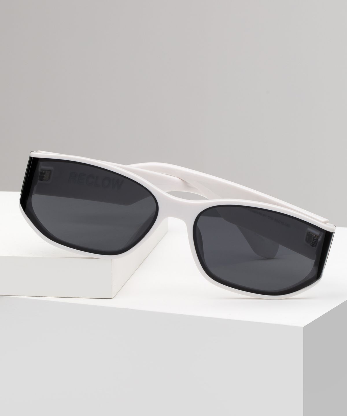 리끌로우(RECLOW) RC SNOW CRYSTAL NO.1 SUNGLASS WHITE