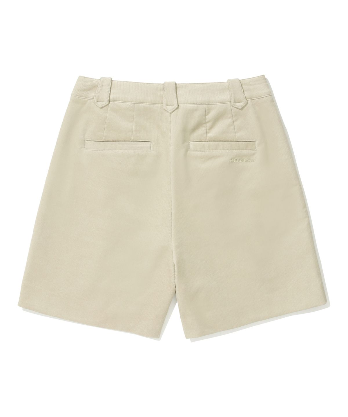 커버낫 우먼(COVERNAT WOMAN) 우먼 코듀로이 쇼츠 Beige