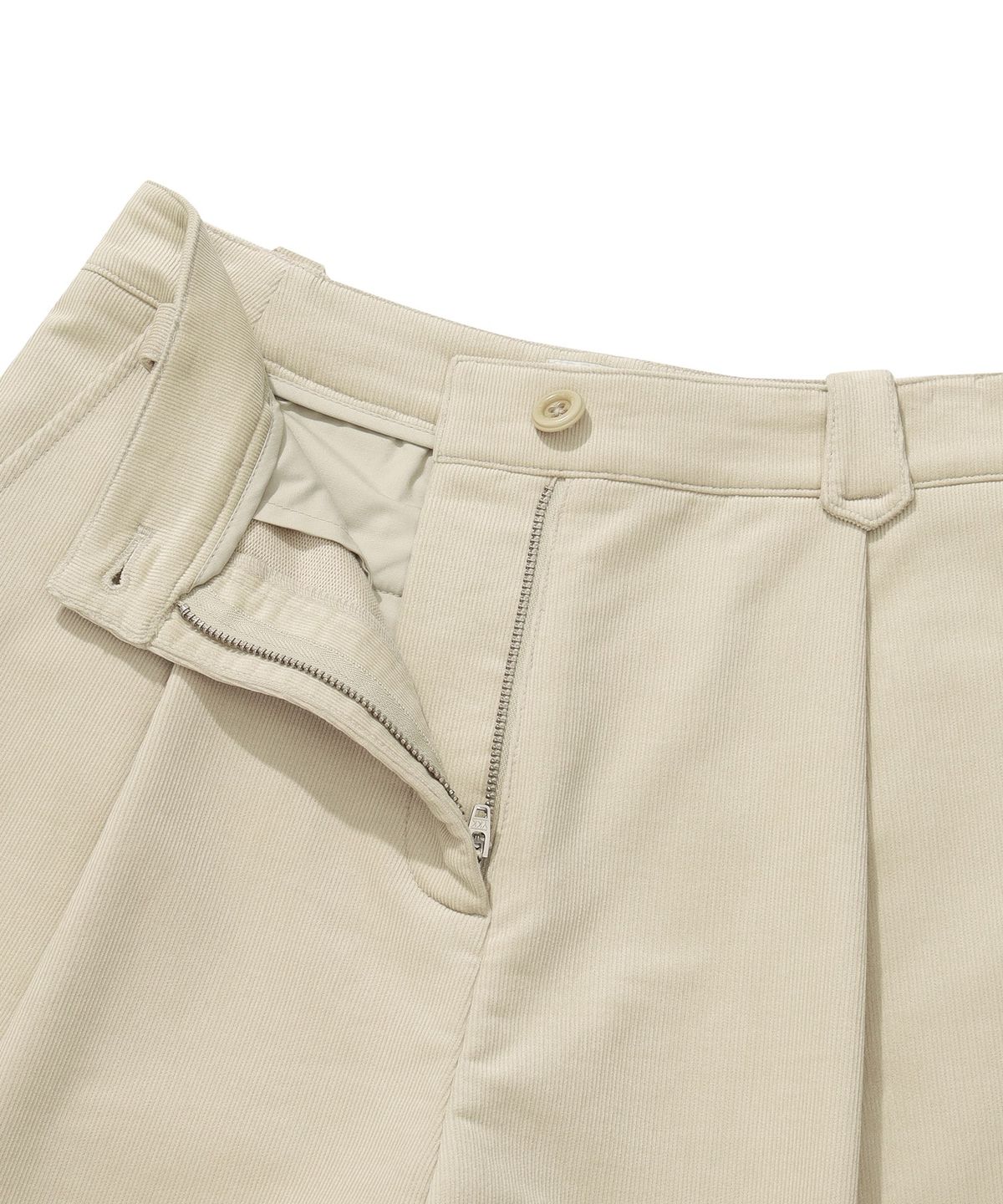 커버낫 우먼(COVERNAT WOMAN) 우먼 코듀로이 쇼츠 Beige