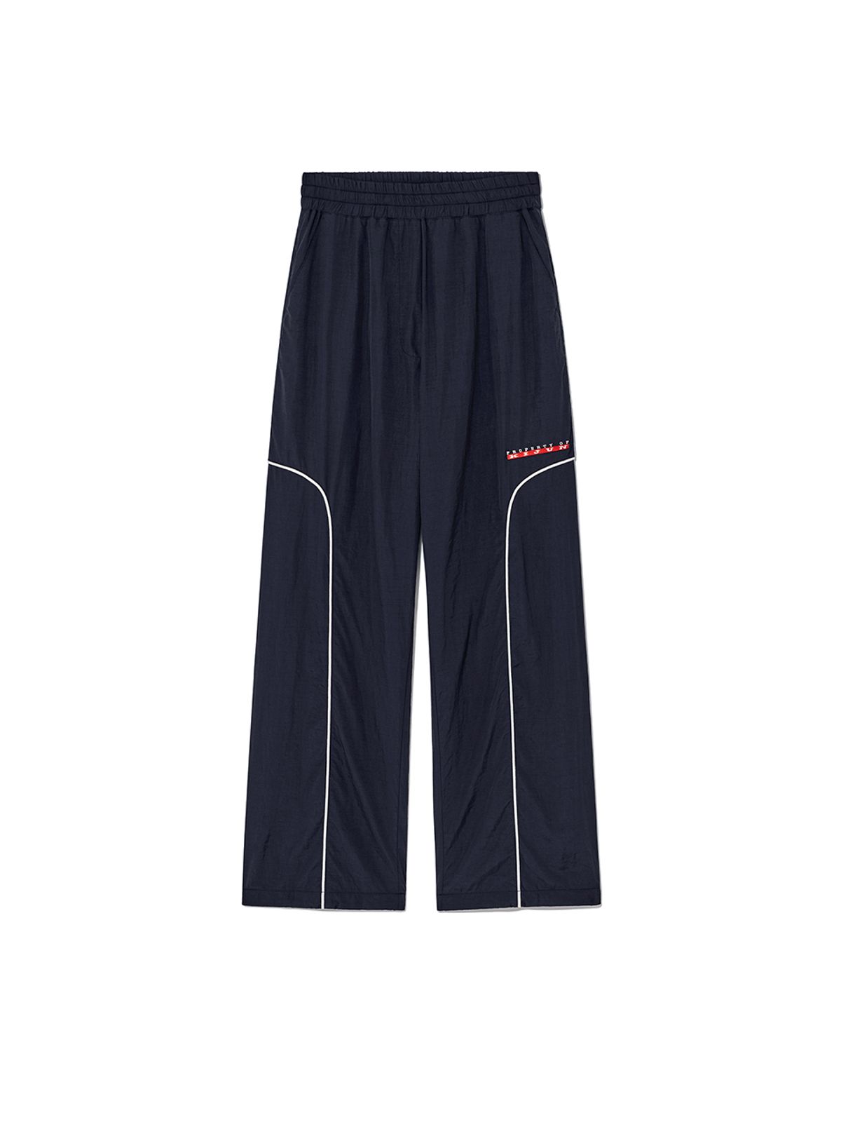 기준(KIJUN) Logo Woven Jogger Pants Navy