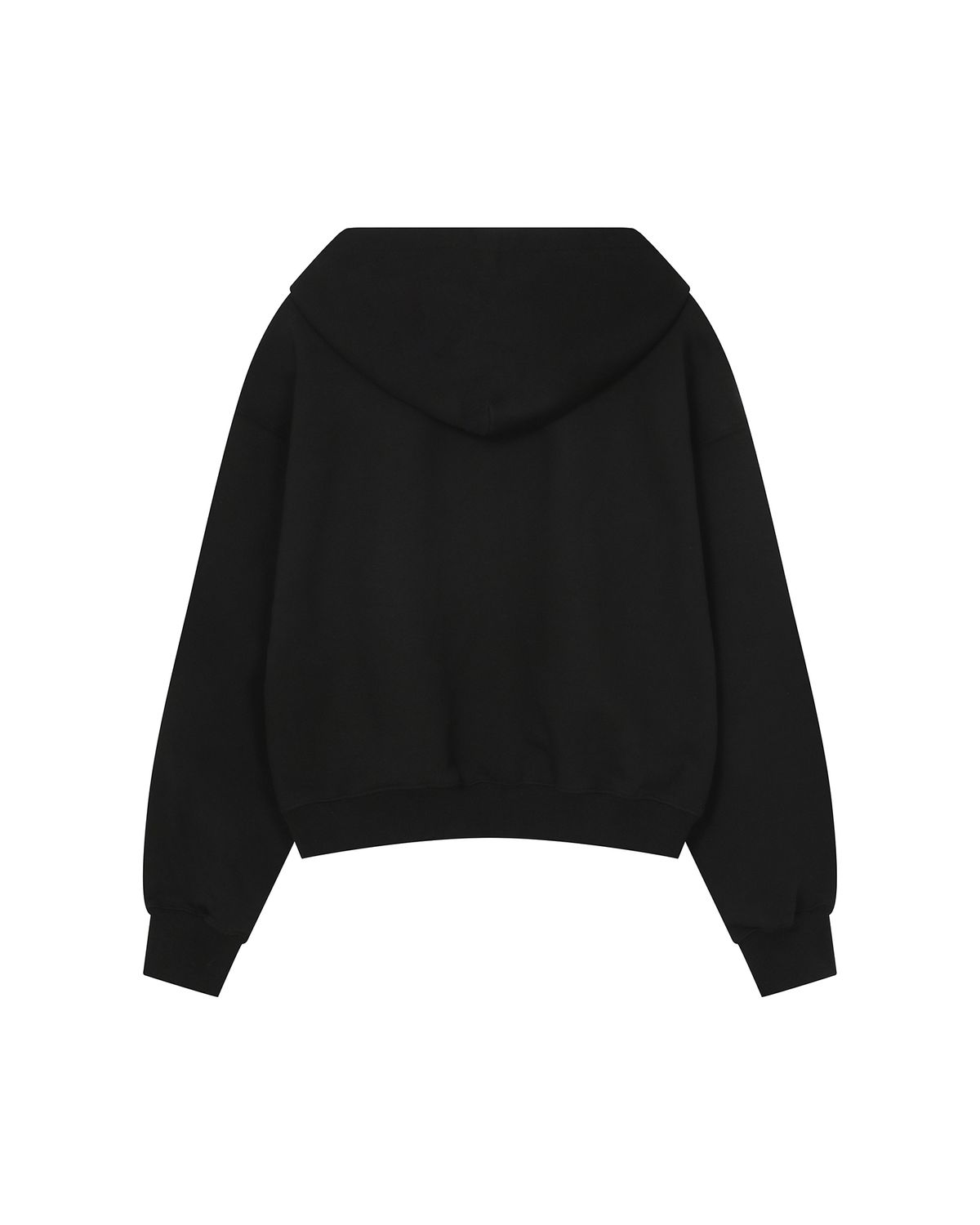 미세키서울(MISEKI SEOUL) Quote sweat hoodie BLACK