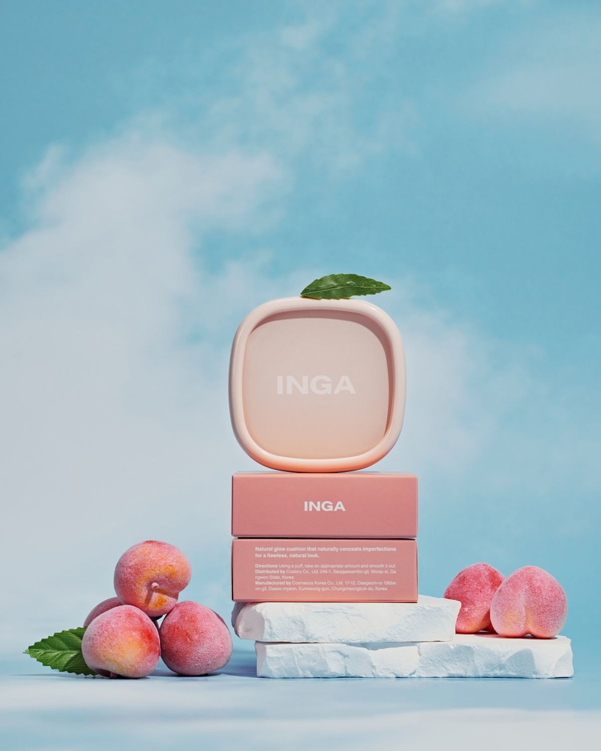 잉가(INGA) 워터 글로우 데일리 쿠션 SPF50+ PA++++ 3color