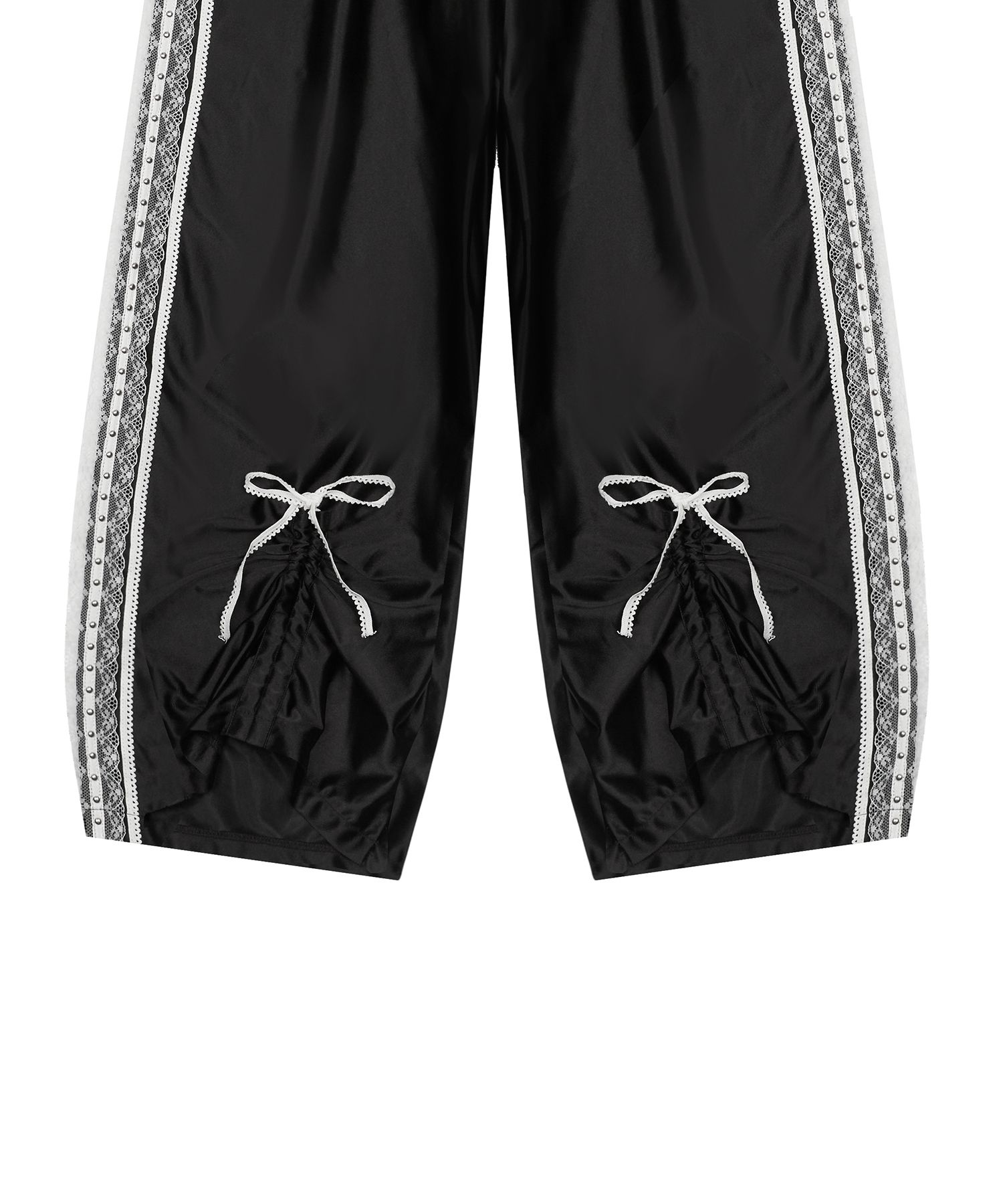★LUVISTRUE★BE LACE SHORT PANTS(BLACK)★正規品/韓国直送料込 ZIGGY CHEN Articulated Knee Flare Trousers _ FASCINATE Osaka
