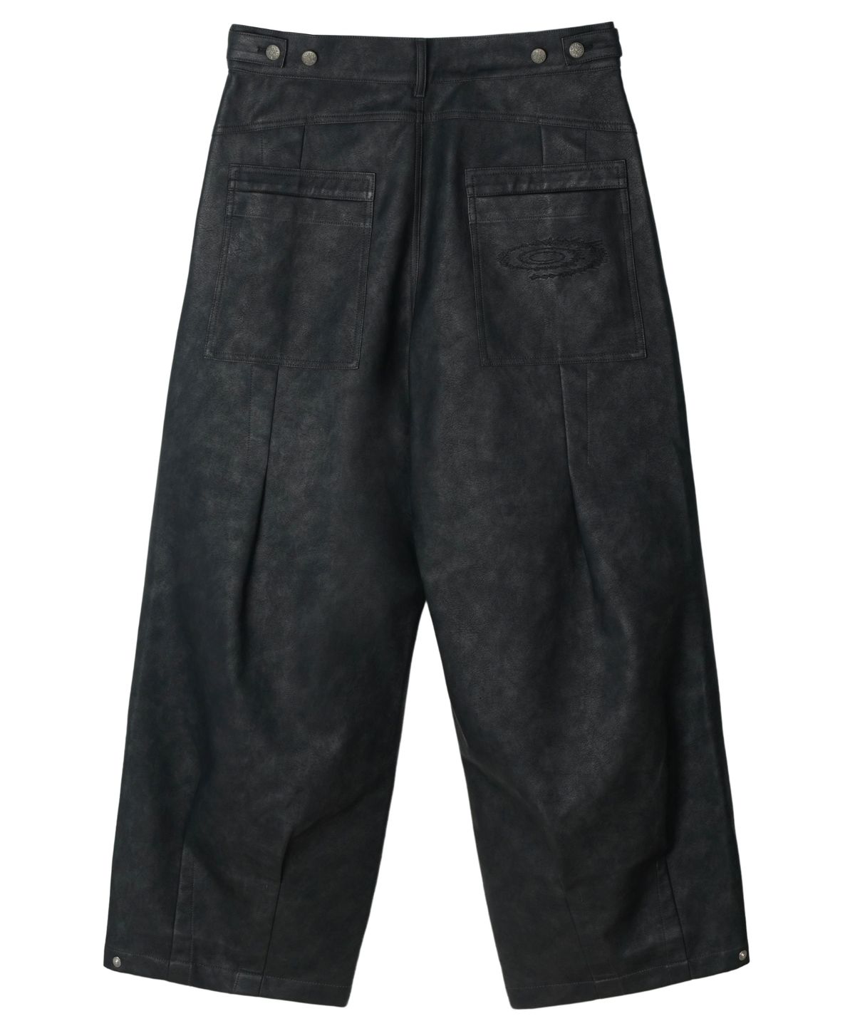 아이돈워너셀(IDWS) Hibiki Vegan Leather Pants Black