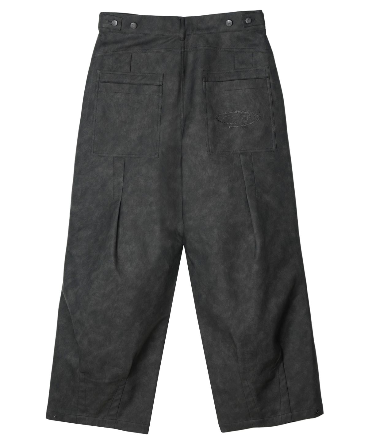 아이돈워너셀(IDWS) Hibiki Vegan Leather Pants Charcoal